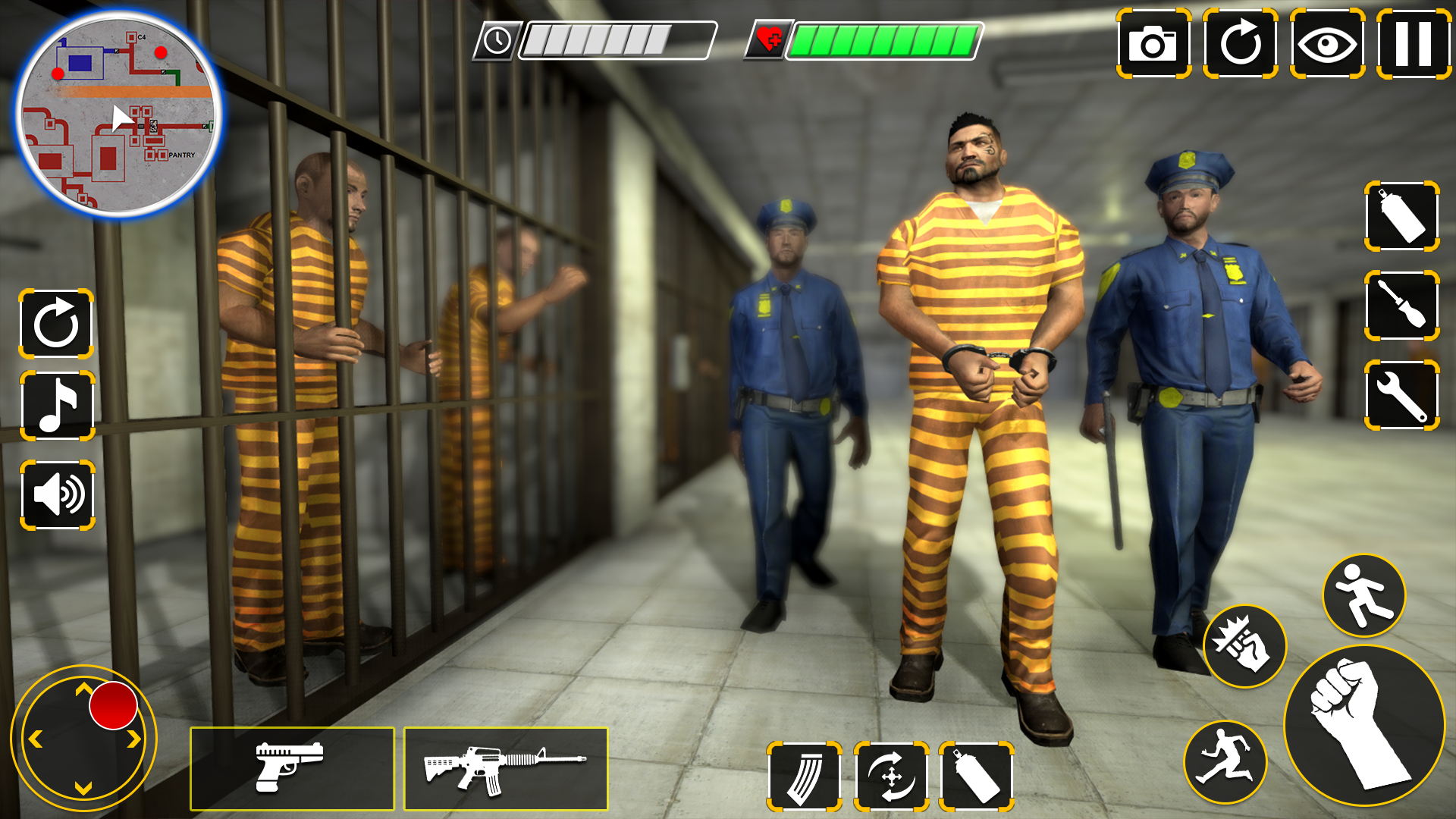 اسکرین شات 7 برنامه Grand Jail Prison: Escape Game