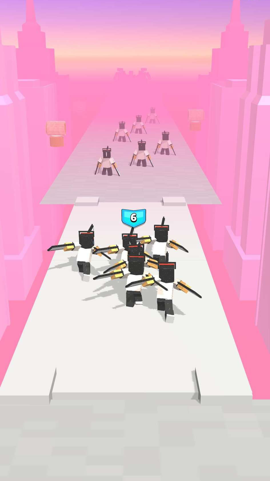 اسکرین شات 1 بازی Merge Run 3D