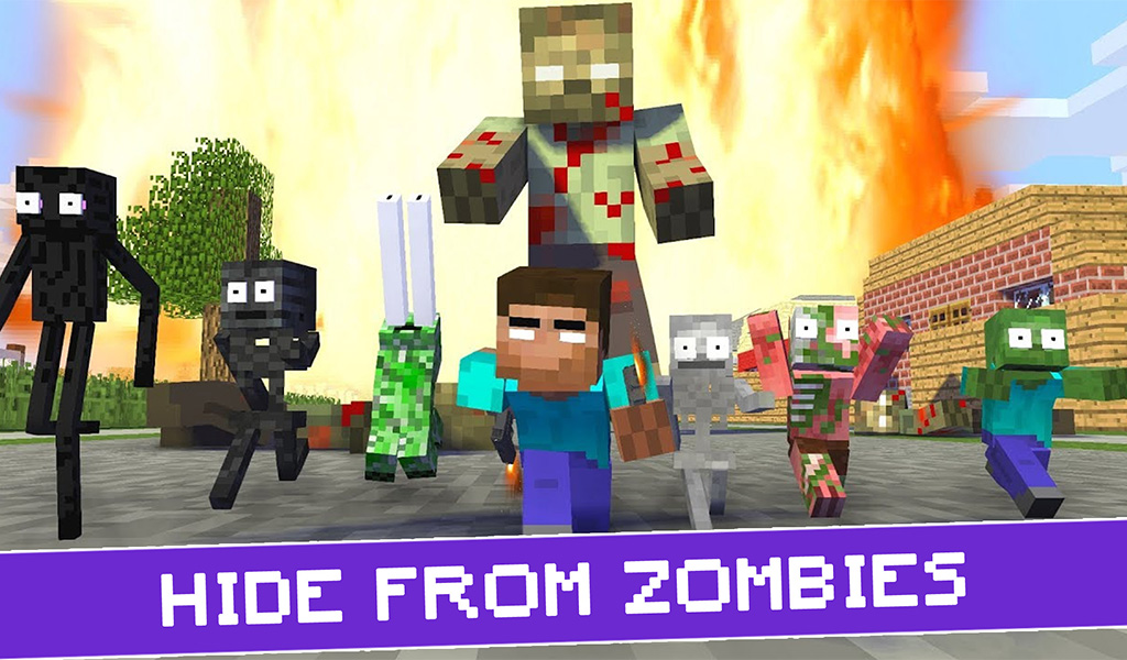 اسکرین شات 2 بازی Craft School: Zombie Survival