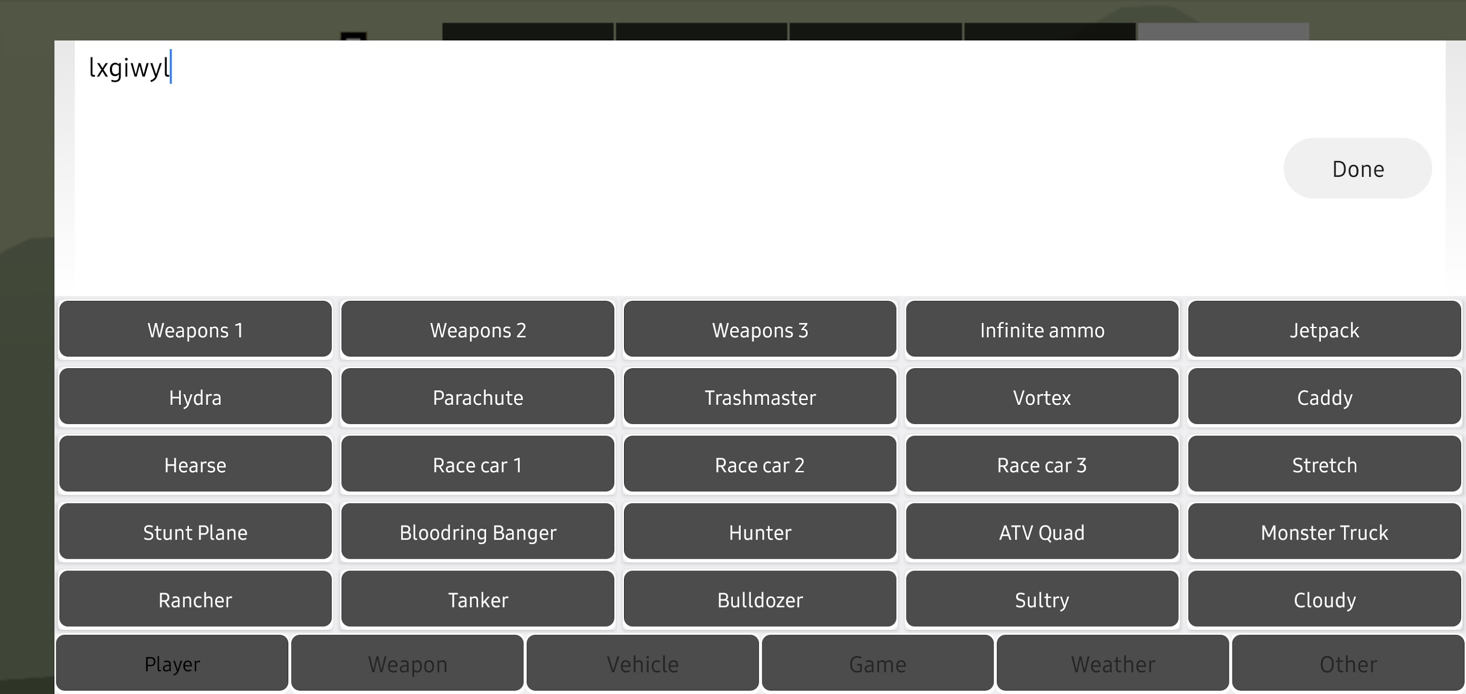 اسکرین شات 6 برنامه DE Cheat Keyboard