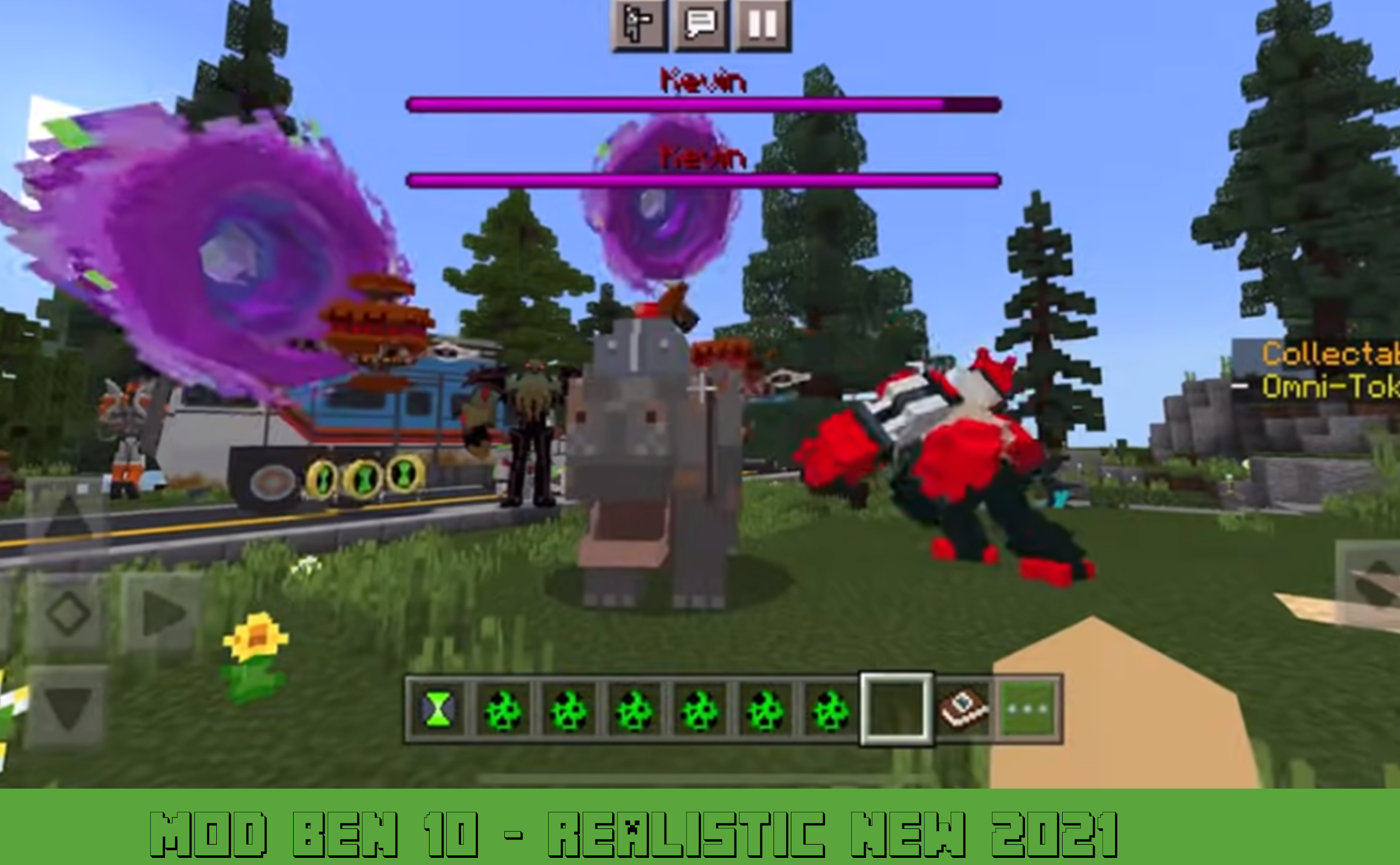 اسکرین شات 3 برنامه Mod Ben V4 Alien MCPE - addon skin 2021