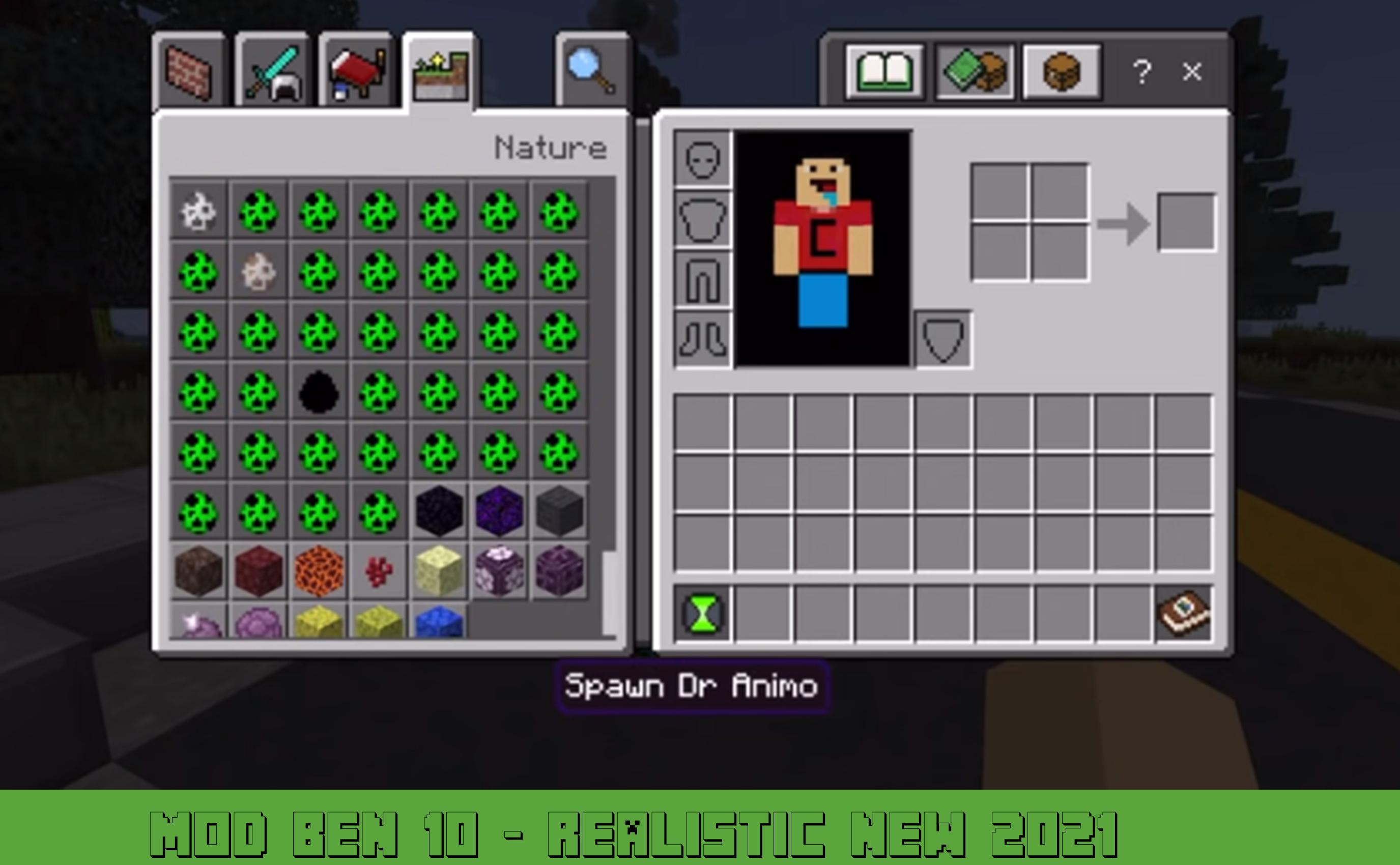 اسکرین شات 1 برنامه Mod Ben V4 Alien MCPE - addon skin 2021