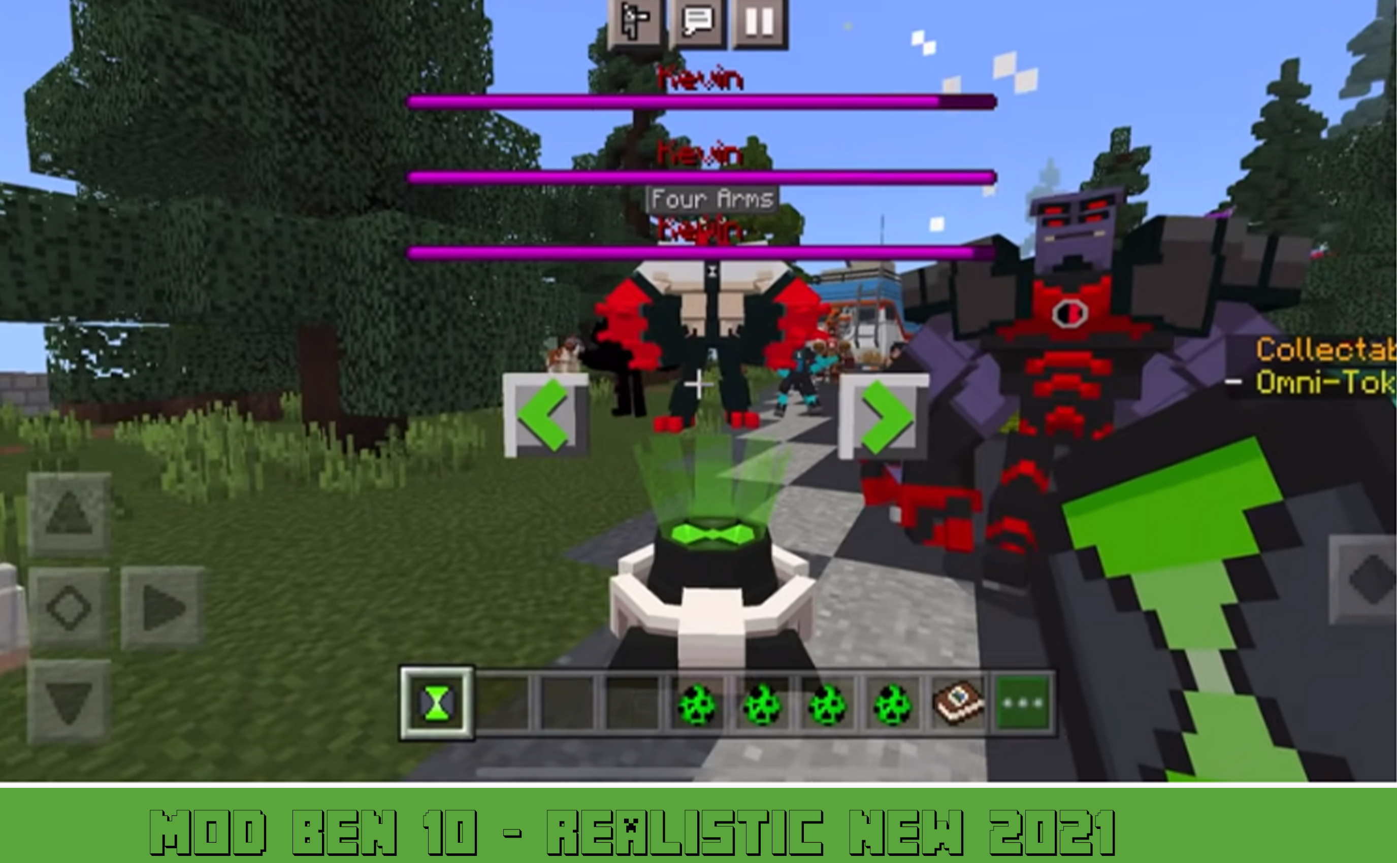 اسکرین شات 6 برنامه Mod Ben V4 Alien MCPE - addon skin 2021