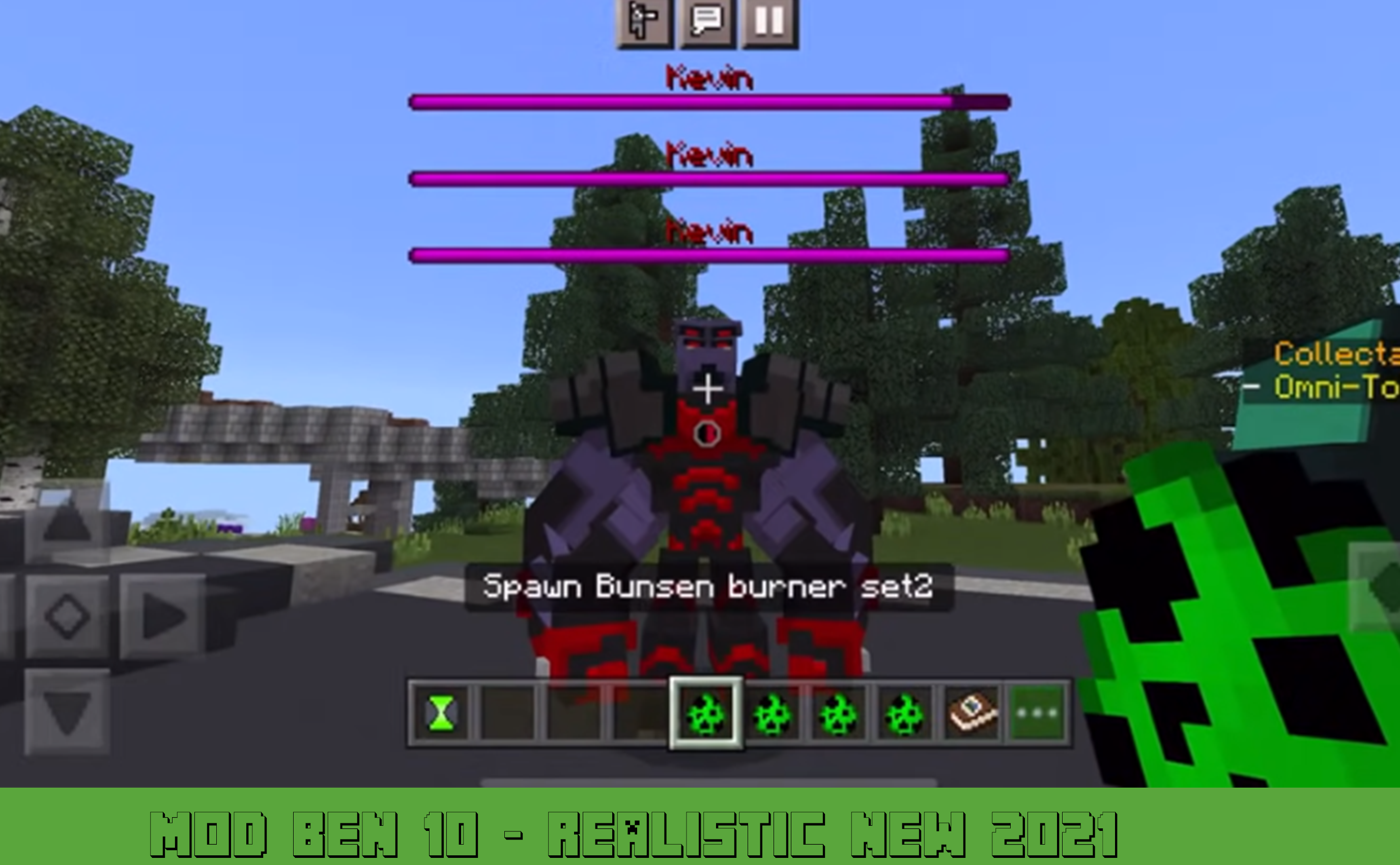 اسکرین شات 5 برنامه Mod Ben V4 Alien MCPE - addon skin 2021