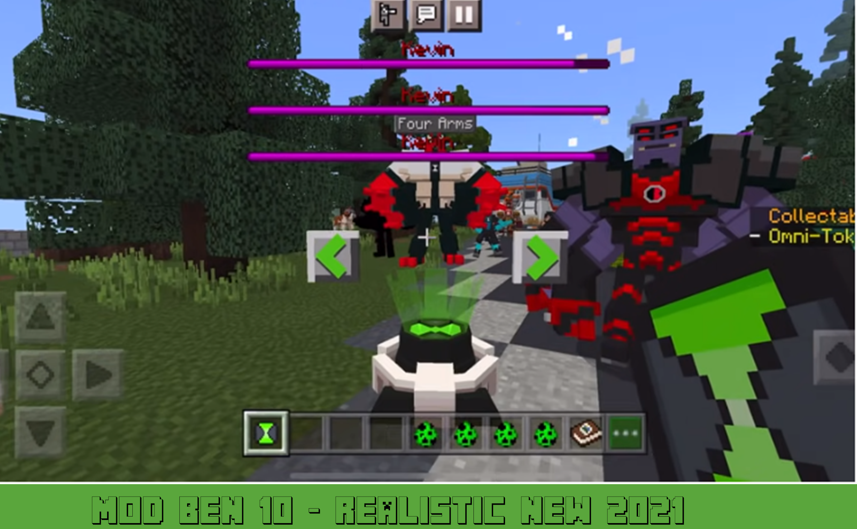 اسکرین شات 4 برنامه Mod Ben V4 Alien MCPE - addon skin 2021