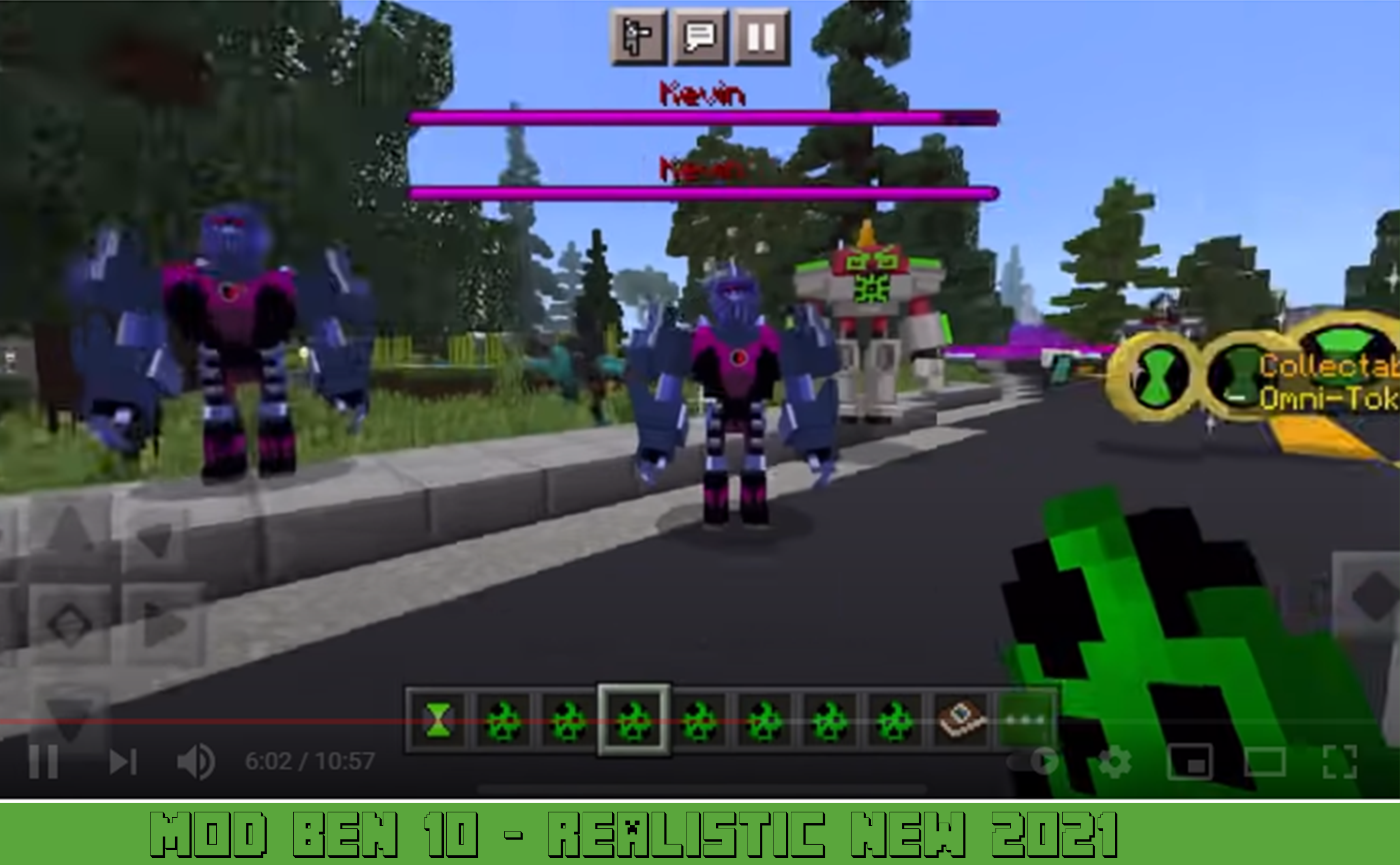 اسکرین شات 2 برنامه Mod Ben V4 Alien MCPE - addon skin 2021