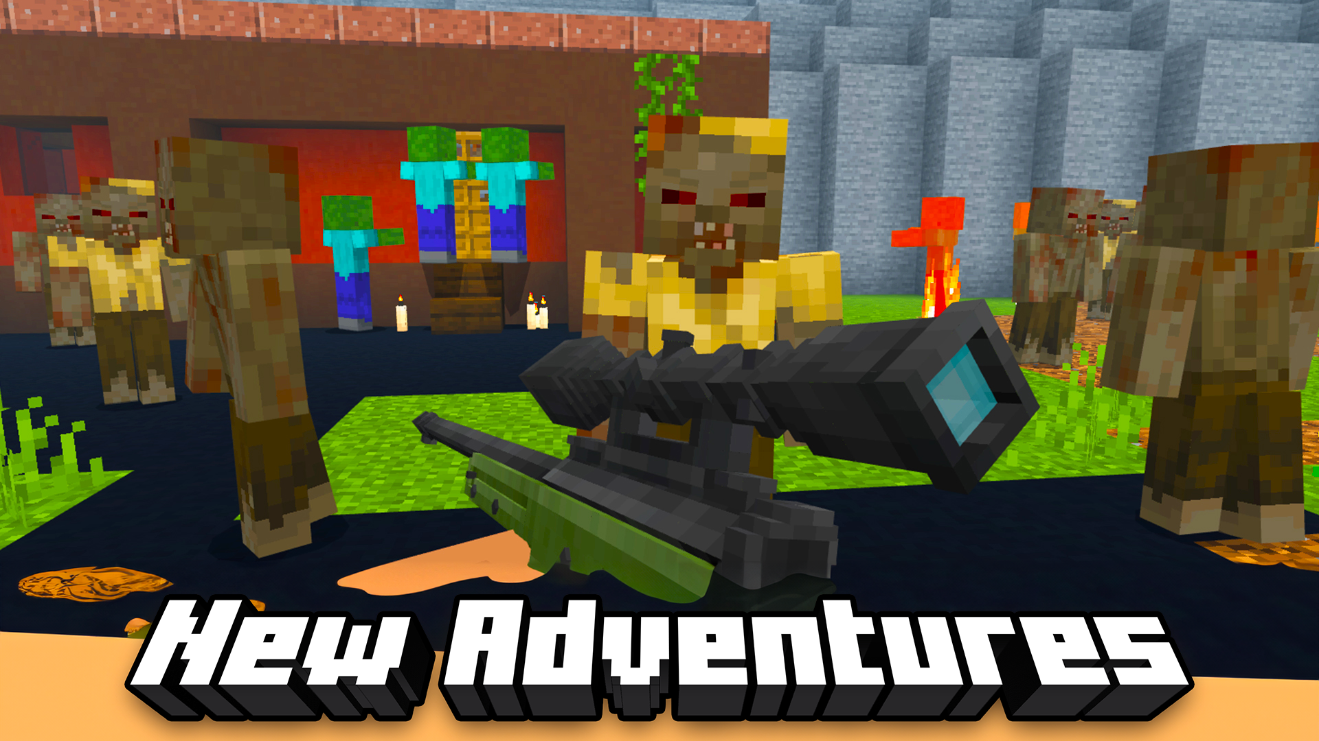 اسکرین شات 4 بازی Craftsman Zombie Apocalypse