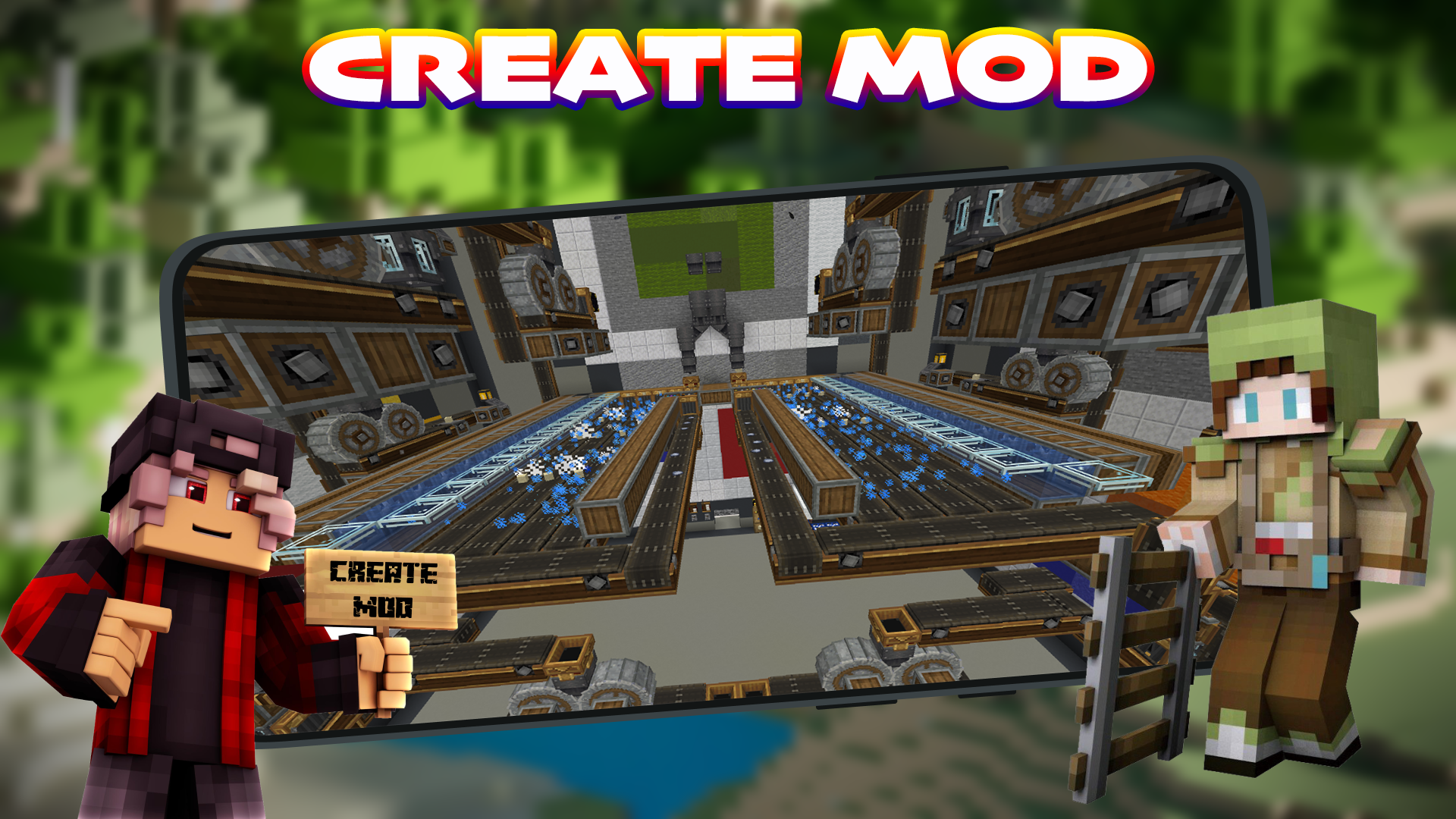اسکرین شات 1 برنامه Create Mod for Minecraft PE