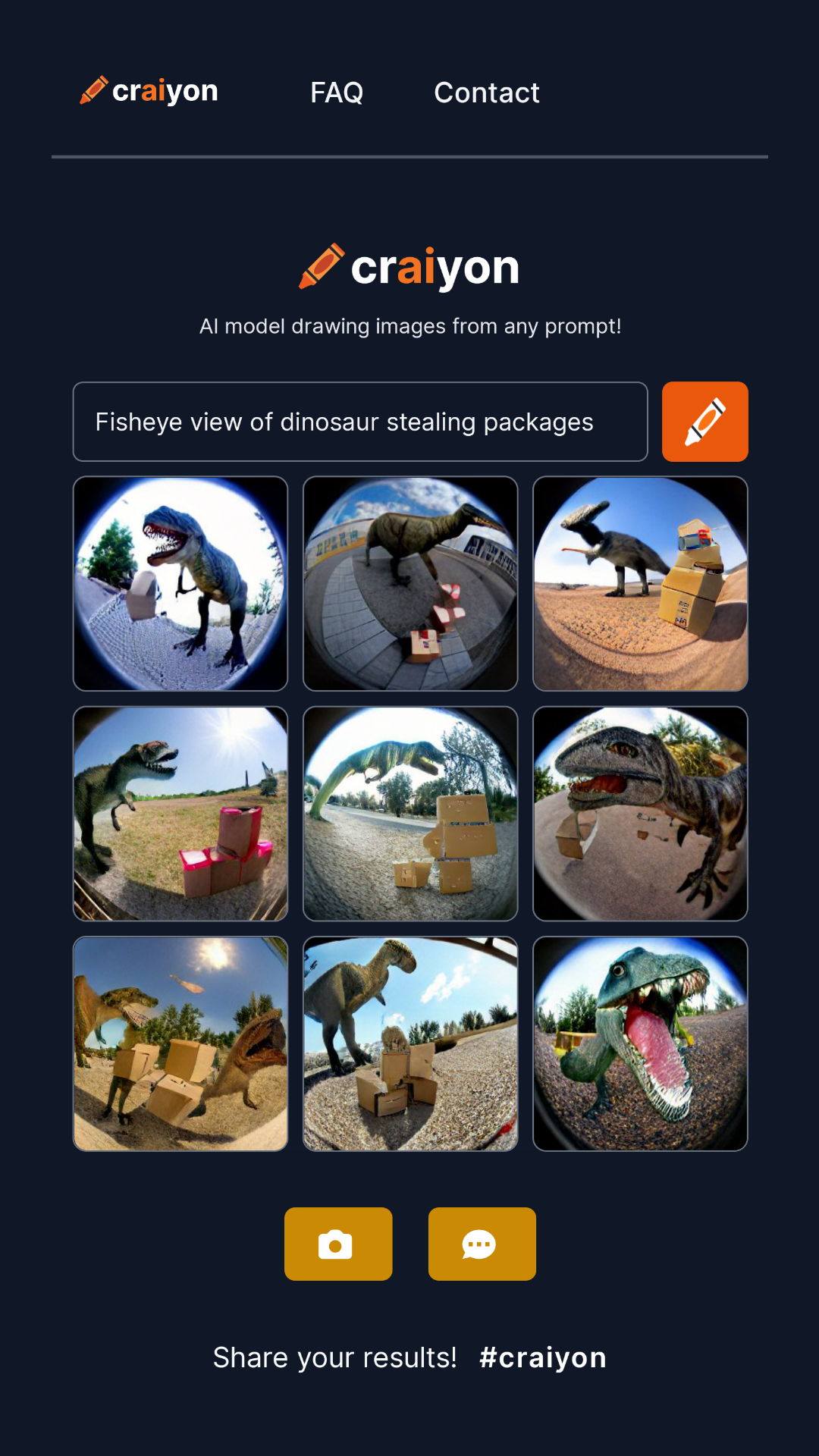 اسکرین شات 4 برنامه Craiyon - AI Image Generator