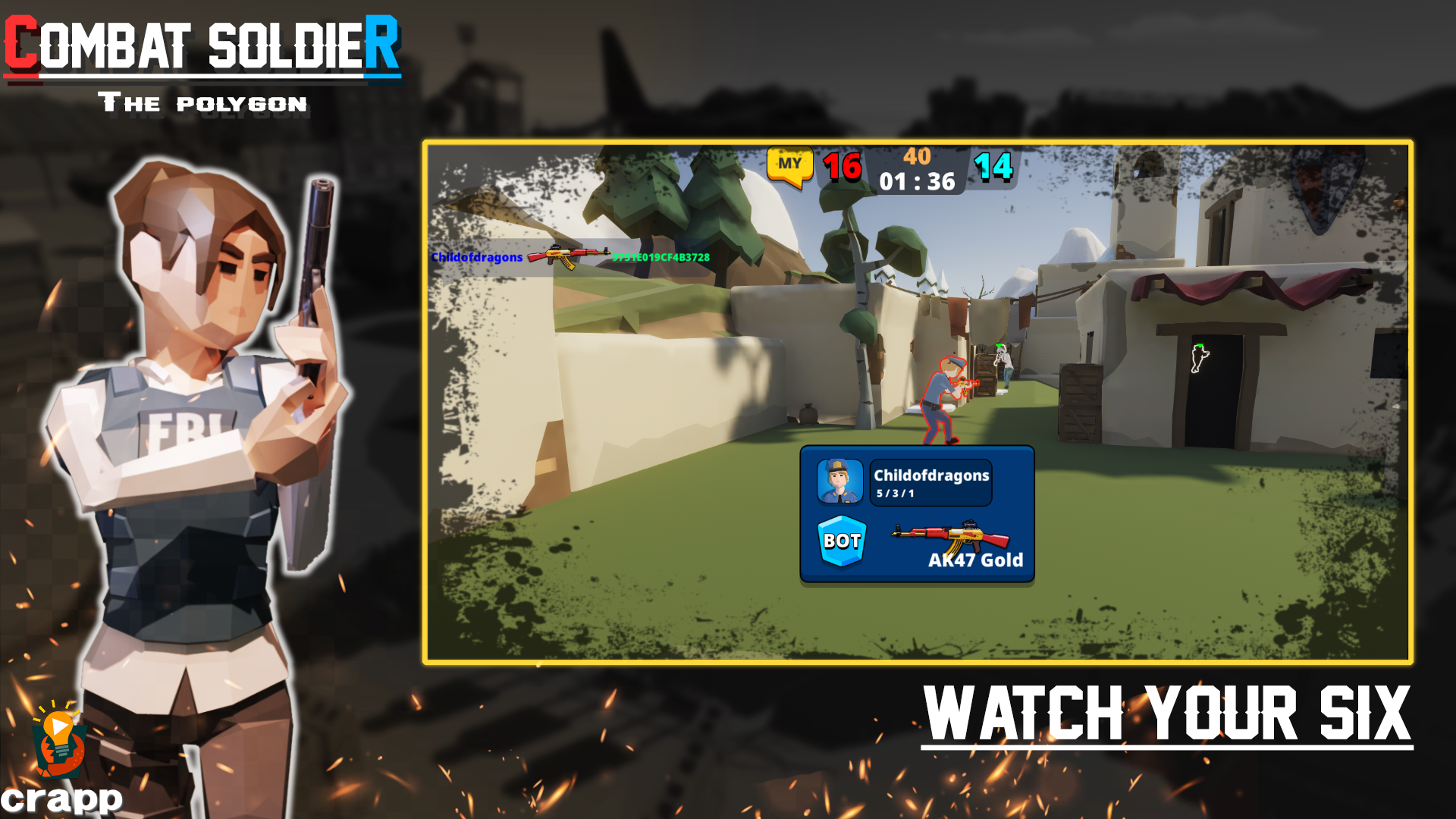 اسکرین شات 7 بازی Combat Soldier - The Polygon