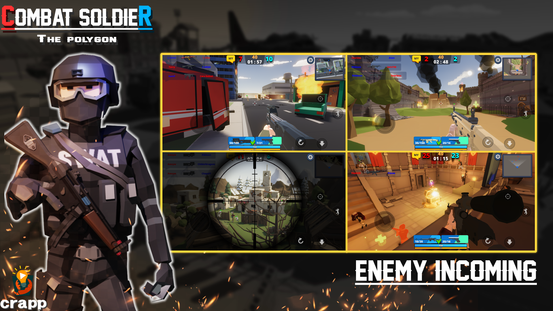 اسکرین شات 4 بازی Combat Soldier - The Polygon