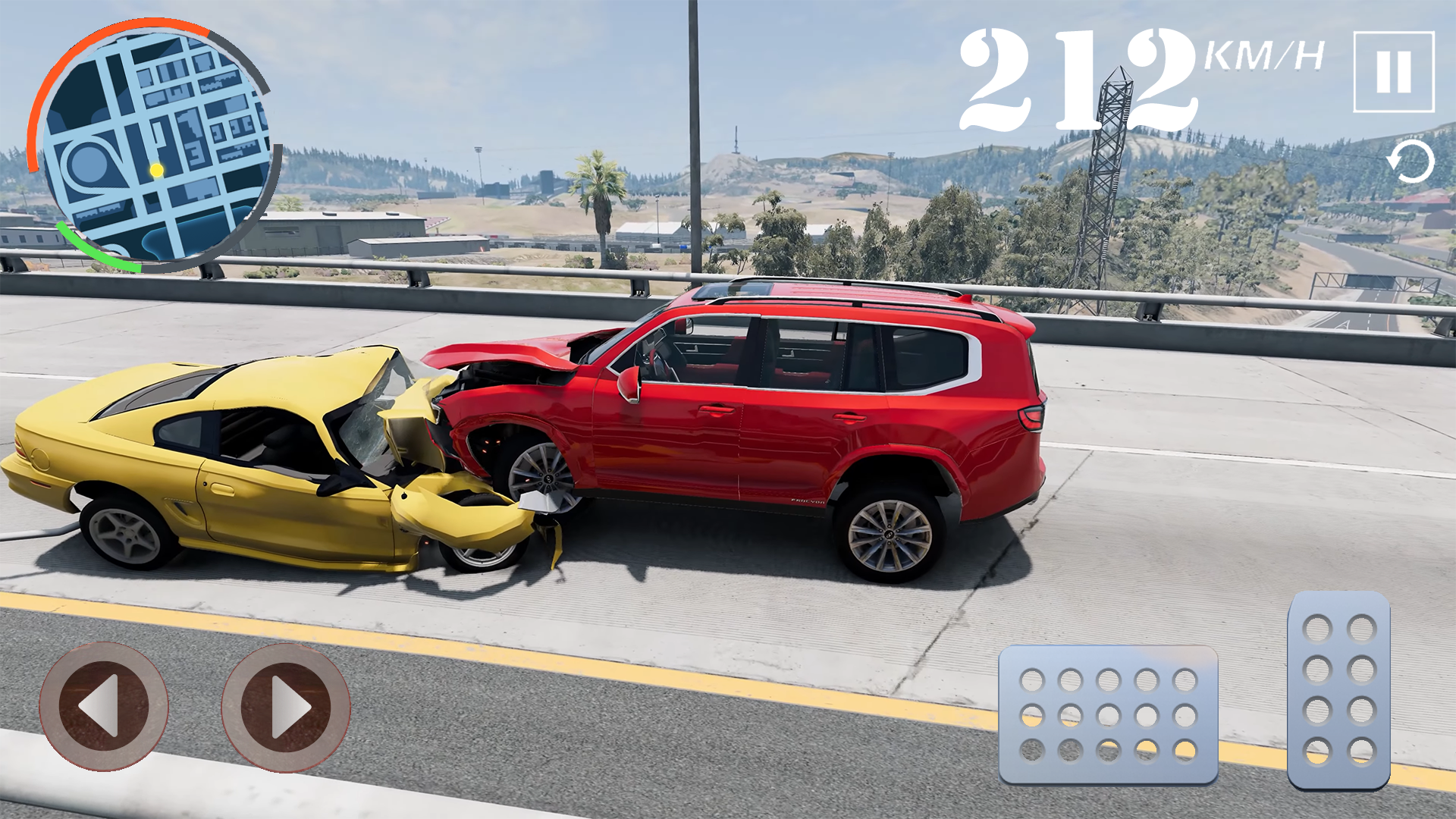 اسکرین شات 2 بازی Crash Destroy Car Game 3D