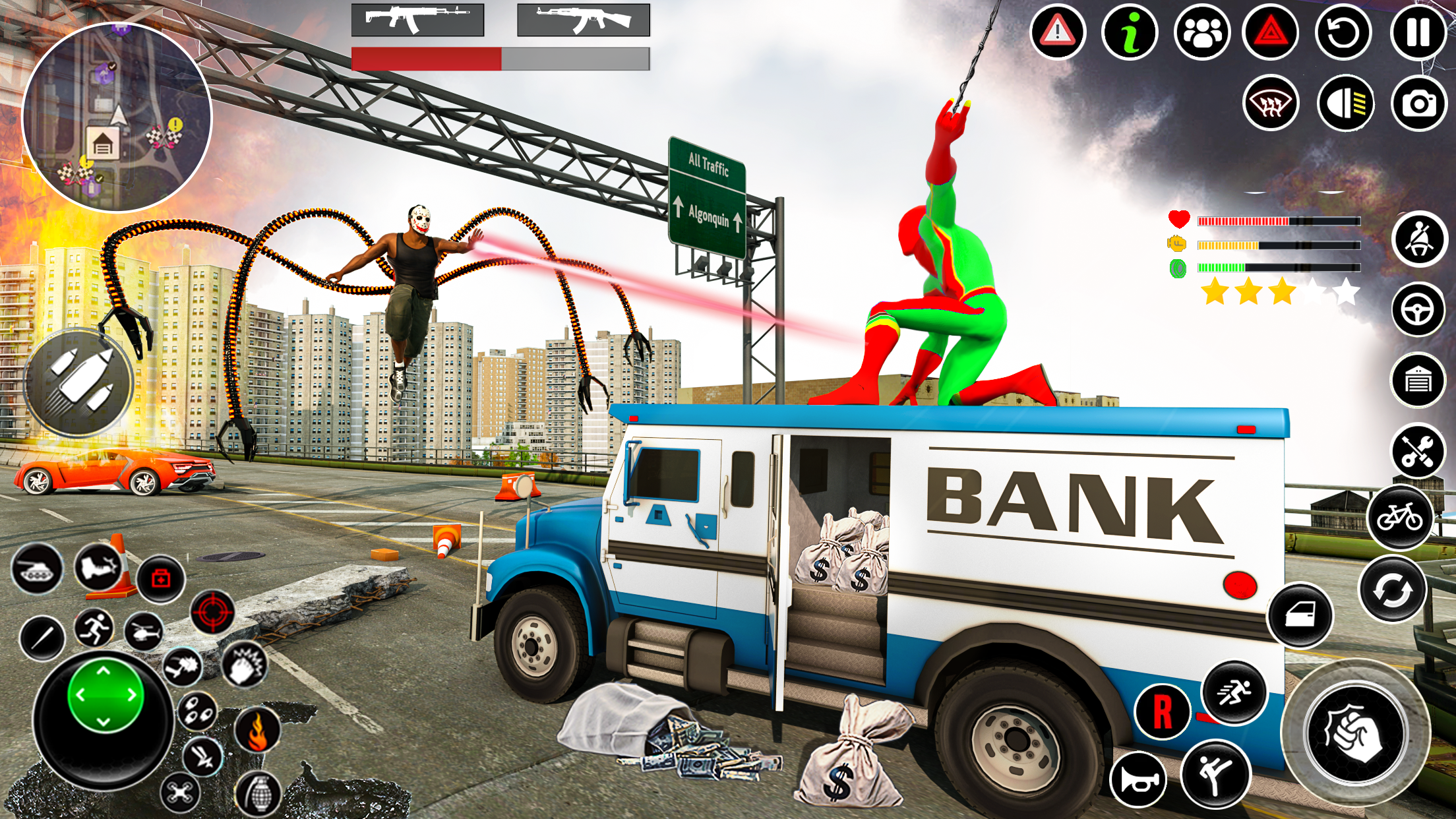 اسکرین شات 6 بازی GT Car Games: Ramp Car Stunts
