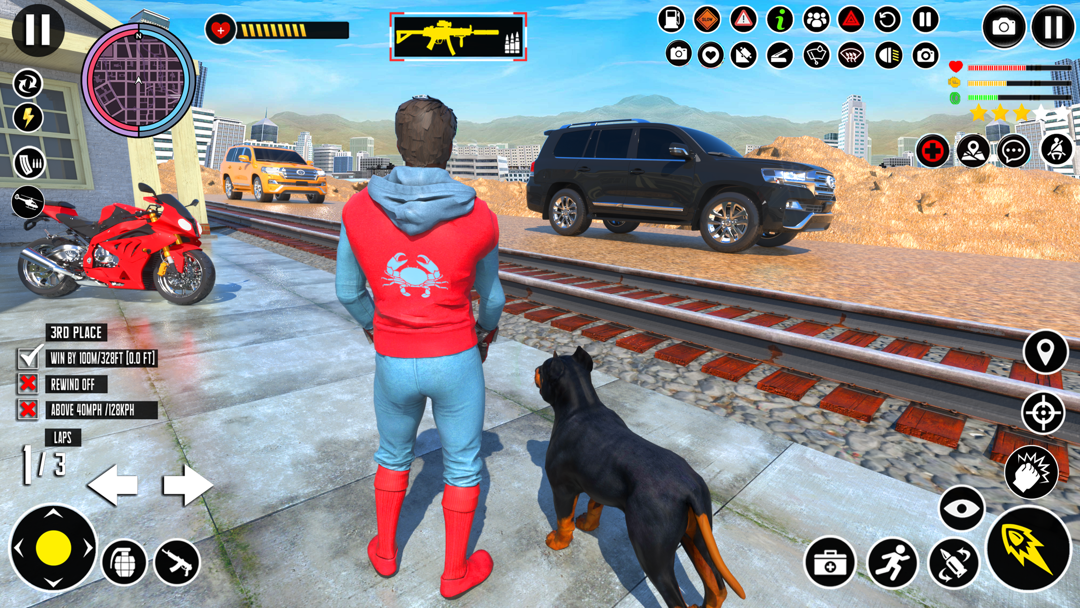 اسکرین شات 2 بازی GT Car Games: Ramp Car Stunts