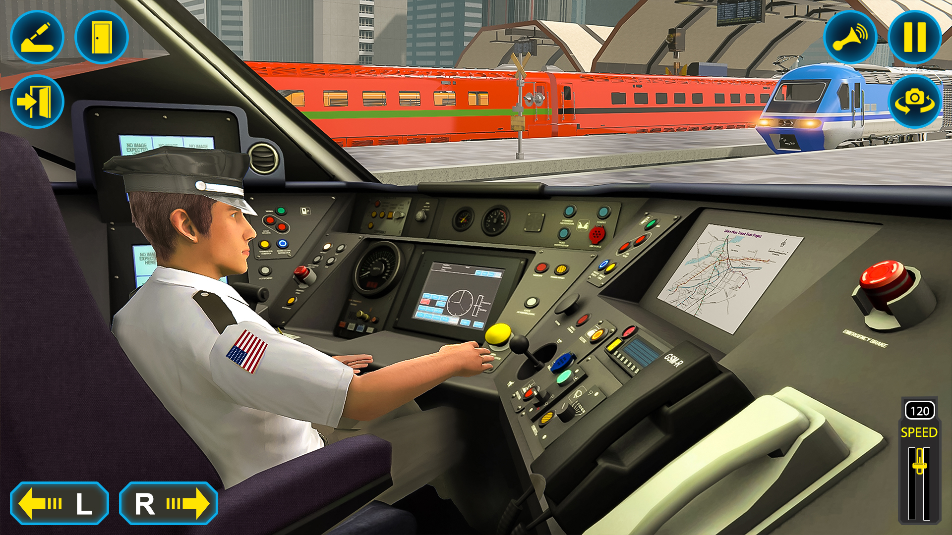 اسکرین شات 2 بازی Euro Train Driving Simulator