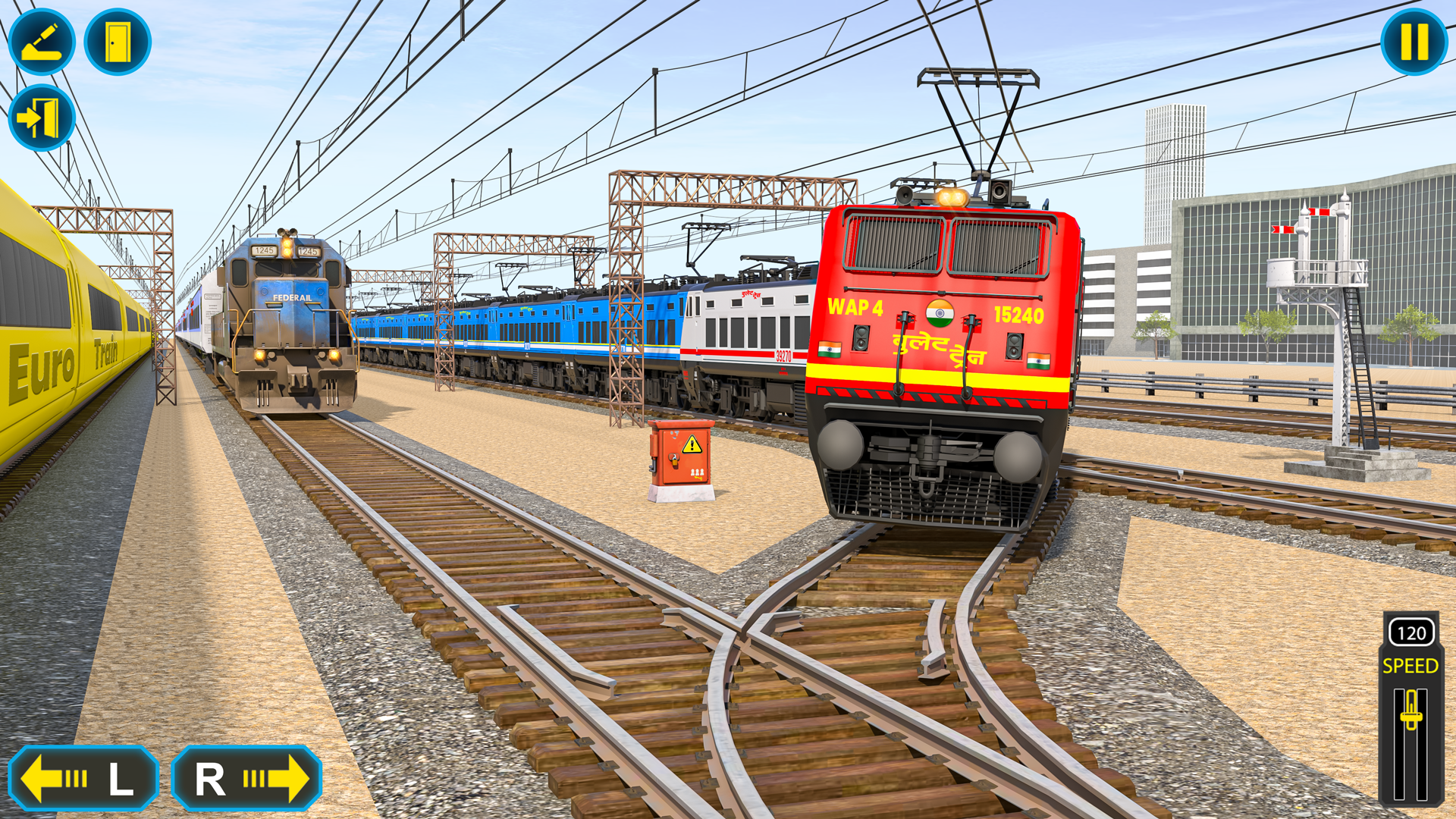 اسکرین شات 1 بازی Euro Train Driving Simulator