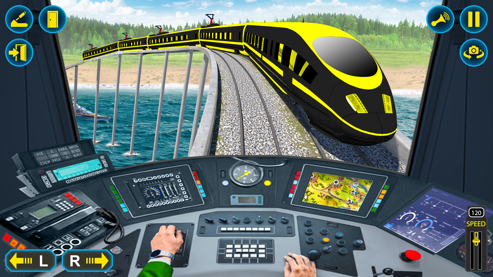اسکرین شات 6 بازی Euro Train Driving Simulator