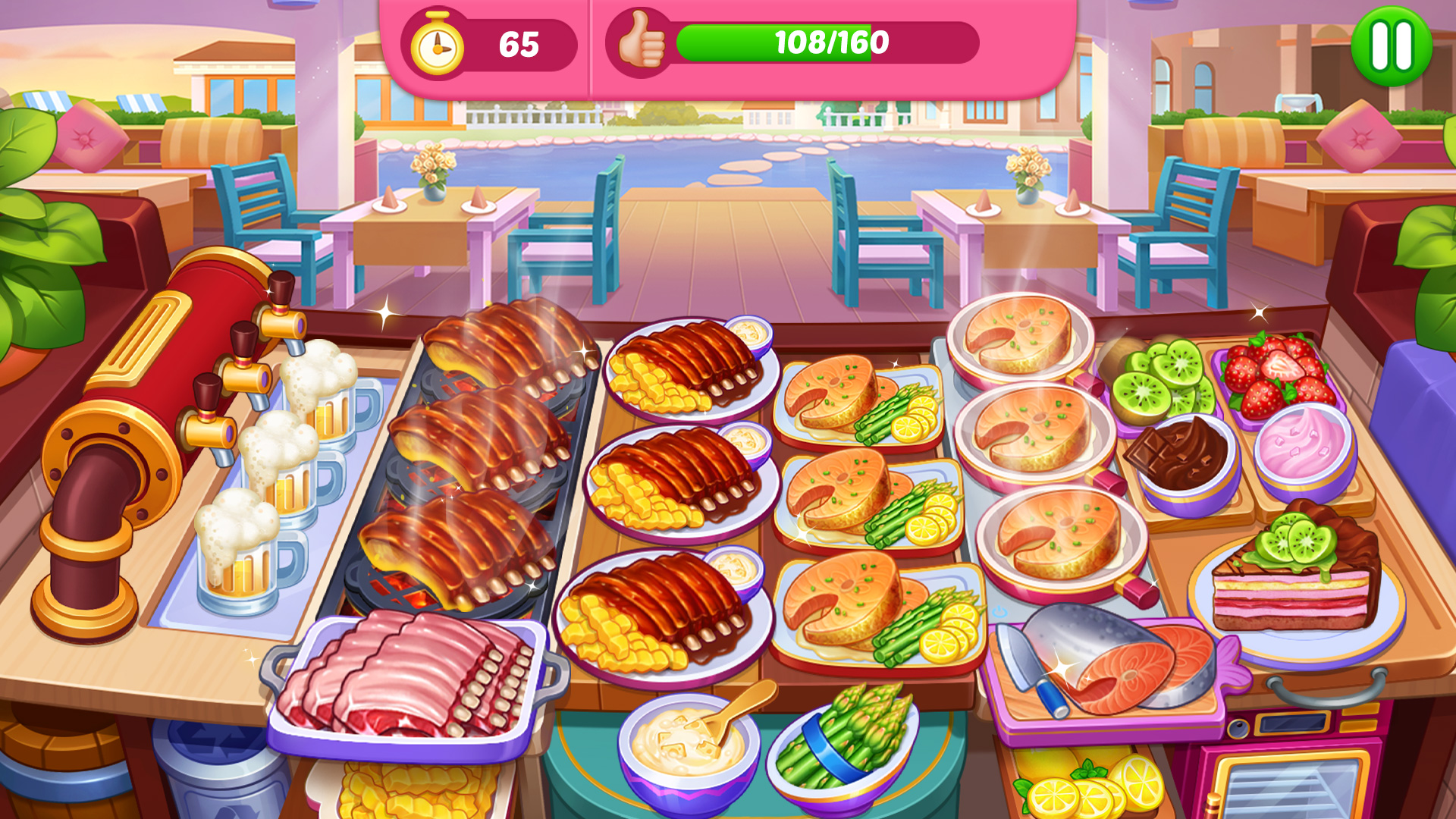 اسکرین شات 4 بازی Cooking Diner: Chef Game