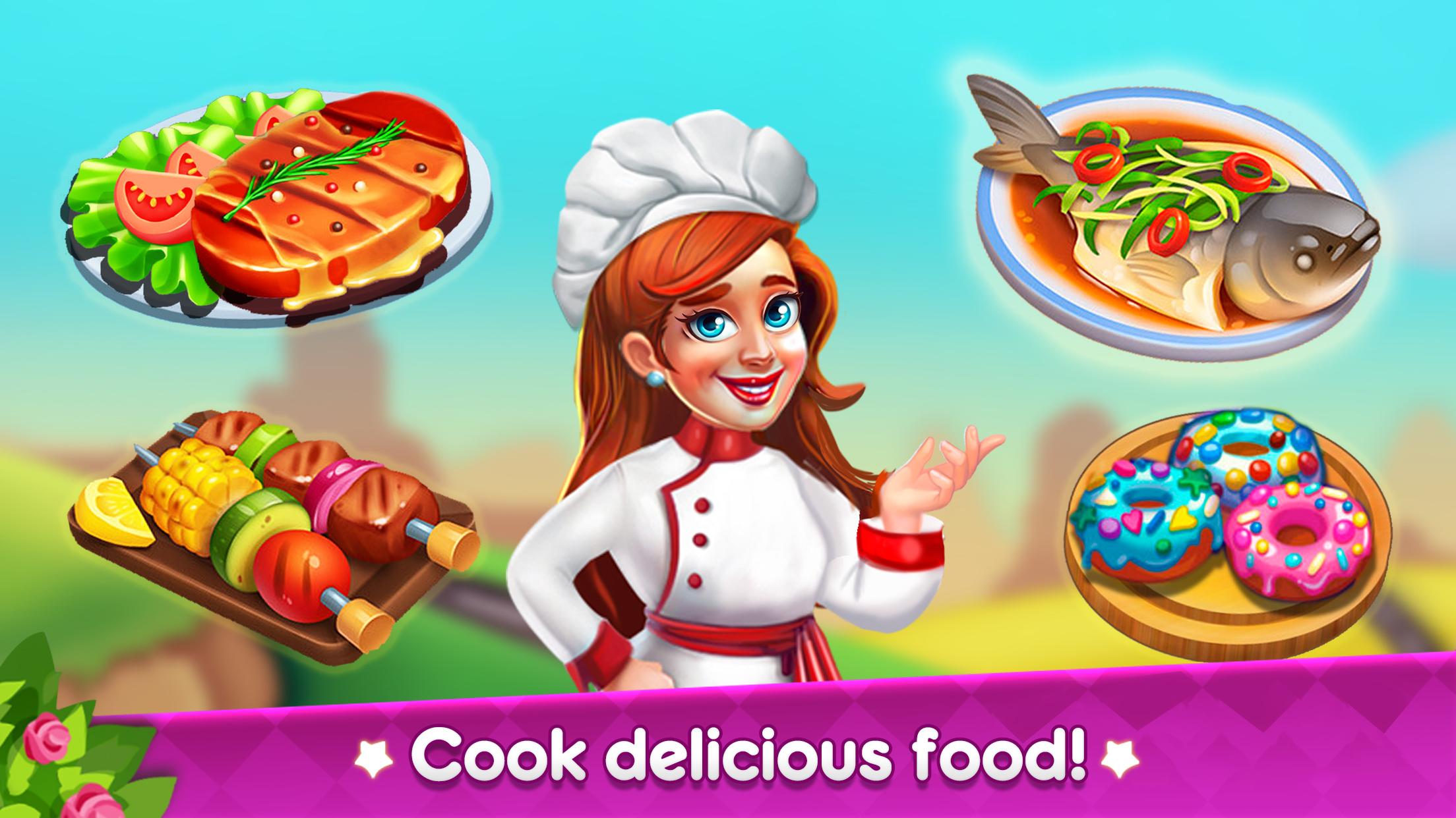 اسکرین شات 3 بازی Kitchen Star Cooking Games