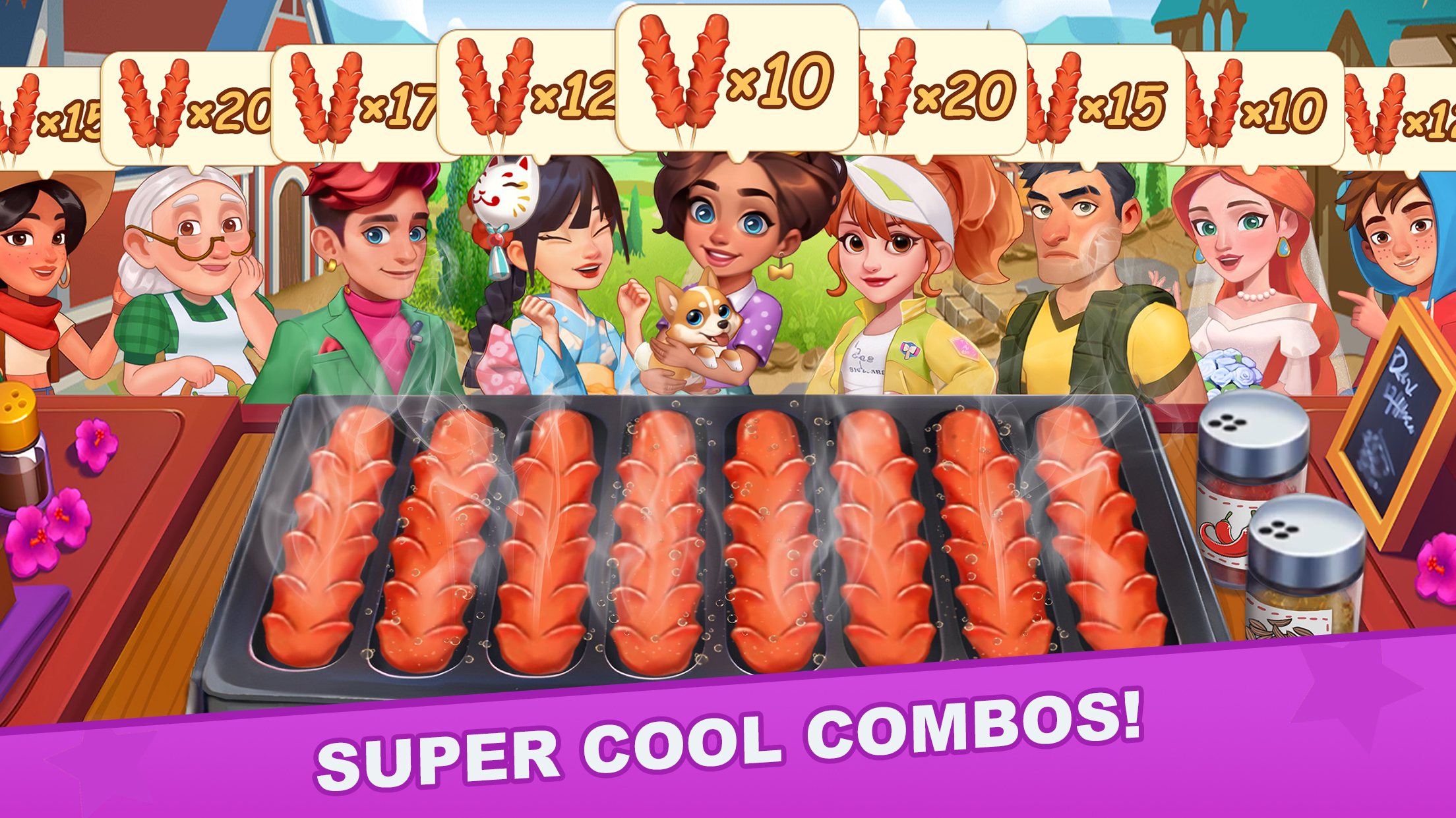 اسکرین شات 2 بازی Cooking Journey: Cooking Games
