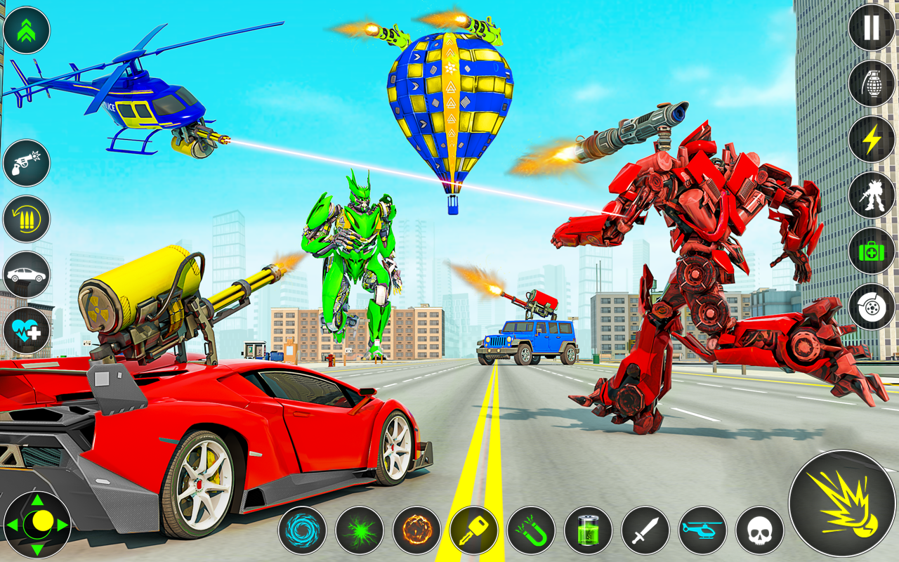 اسکرین شات 7 بازی Multi Robot Car Transform Game