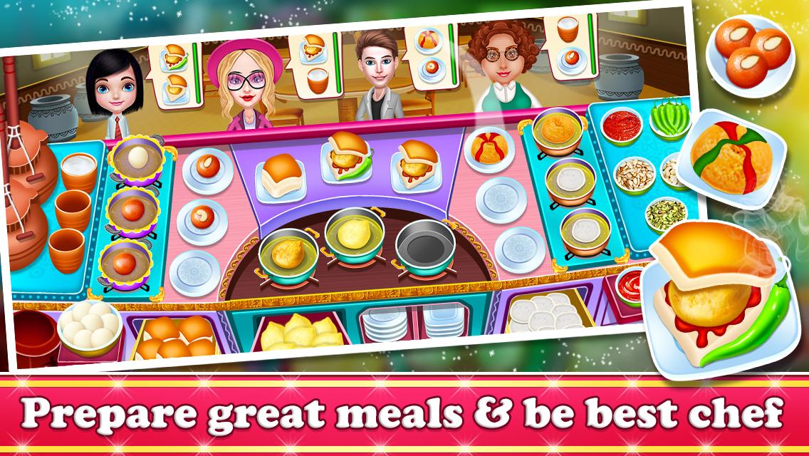 اسکرین شات 4 بازی Indian Chef: Cooking Star Game