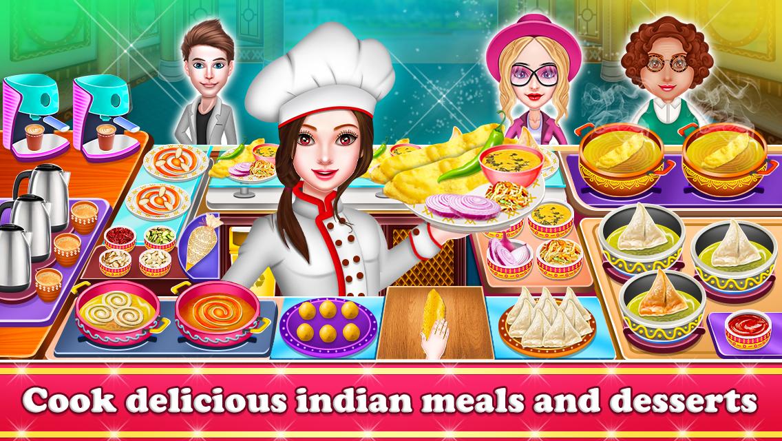 اسکرین شات 5 بازی Indian Chef: Cooking Star Game