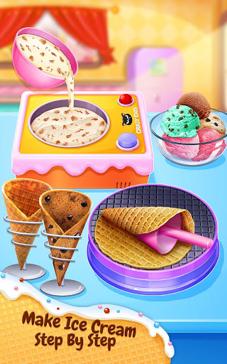 اسکرین شات 6 بازی Ice Cream - Summer Frozen Food