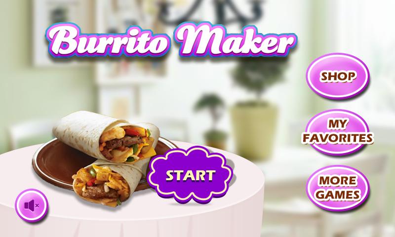 اسکرین شات 1 بازی Burrito Maker