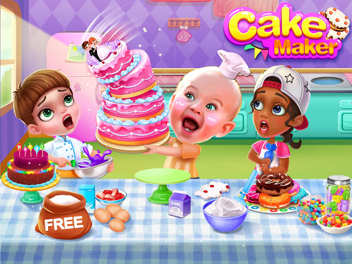 اسکرین شات 1 بازی Cake Maker