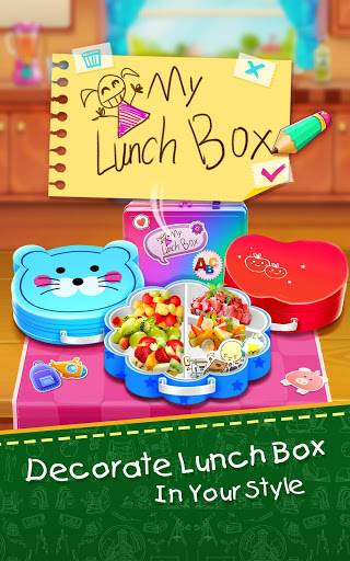اسکرین شات 3 بازی School Lunch Food Maker 2
