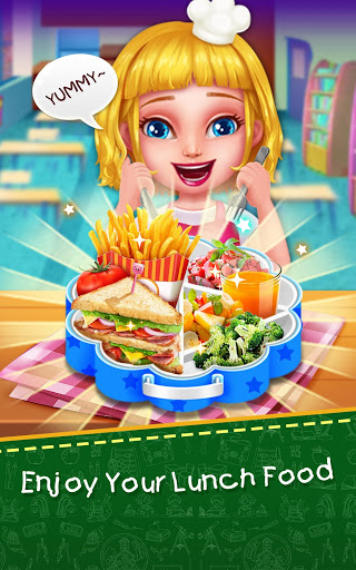 اسکرین شات 4 بازی School Lunch Food Maker 2