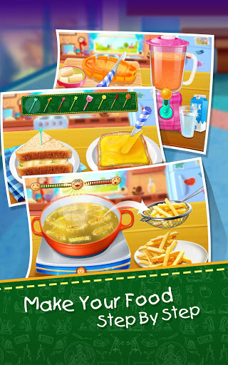 اسکرین شات 6 بازی School Lunch Food Maker 2