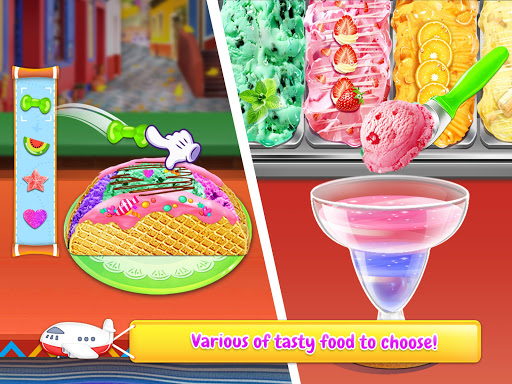 اسکرین شات 8 بازی Rainbow Unicorn Ice Cream Food Maker Cooking Games
