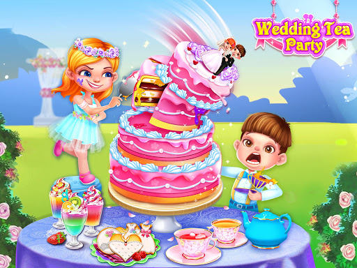 اسکرین شات 1 بازی Wedding Tea Party Cooking Game