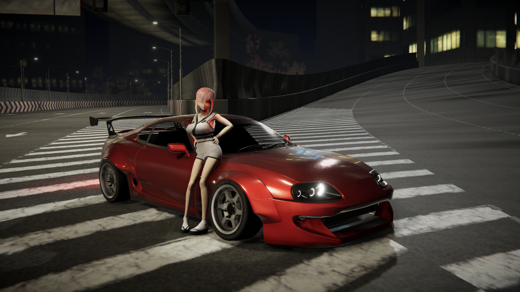 اسکرین شات 4 بازی Kanjozokuレーサ Racing Car Games