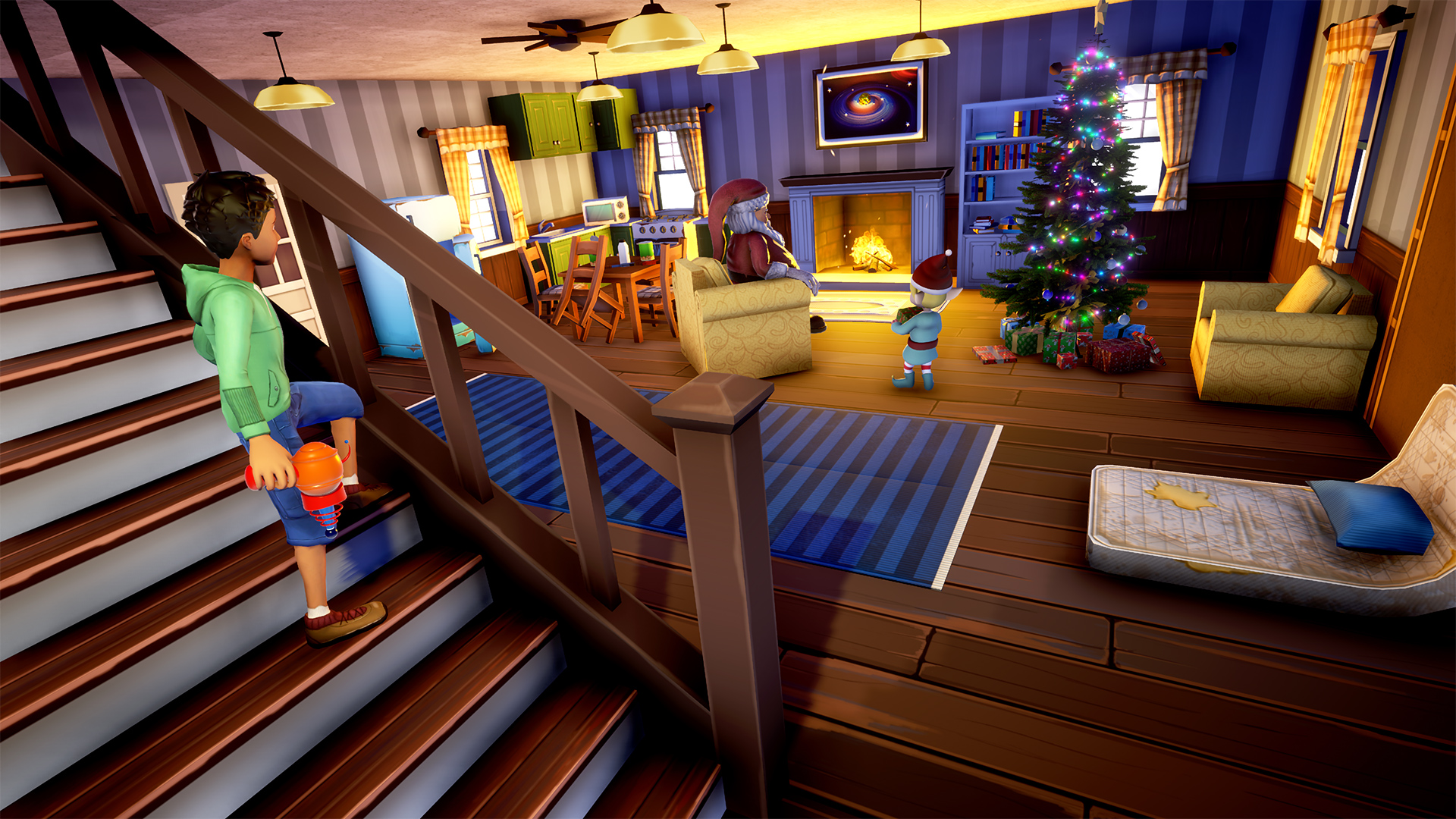 اسکرین شات 2 بازی Scary Santa Game - Horror Game