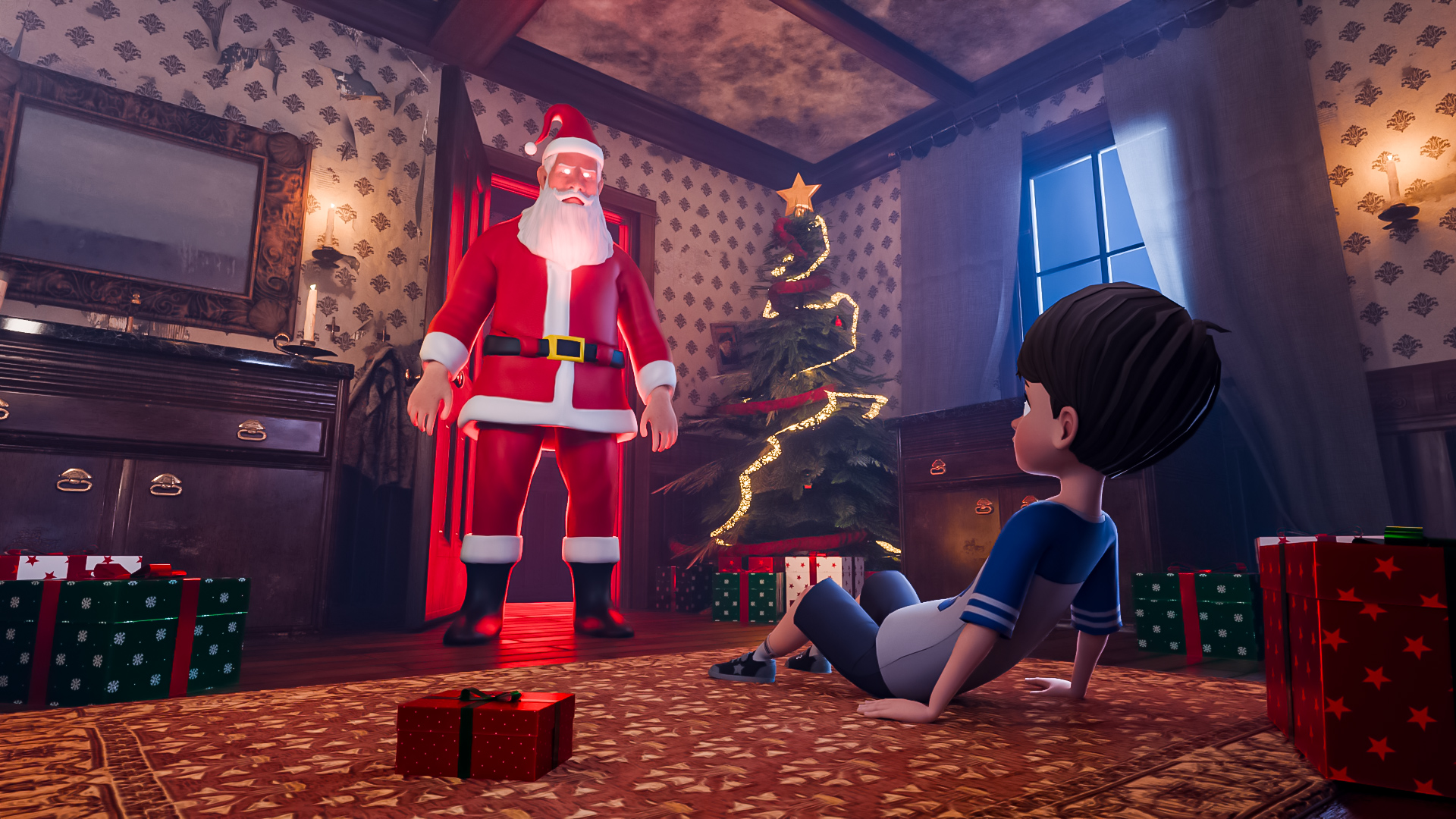 اسکرین شات 3 بازی Scary Santa Game - Horror Game