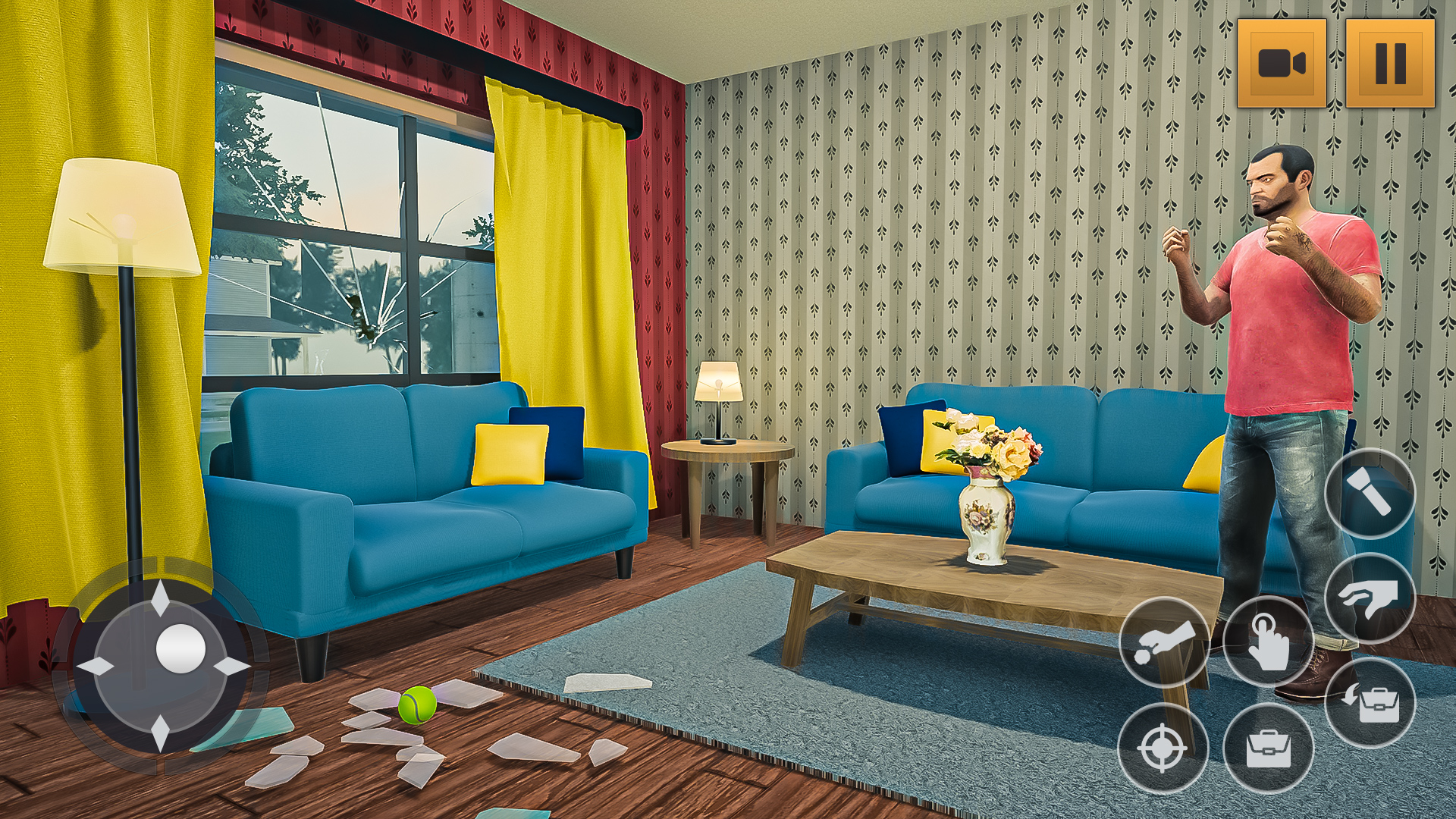 اسکرین شات 1 بازی Scary Neighbor Pranks Playtime