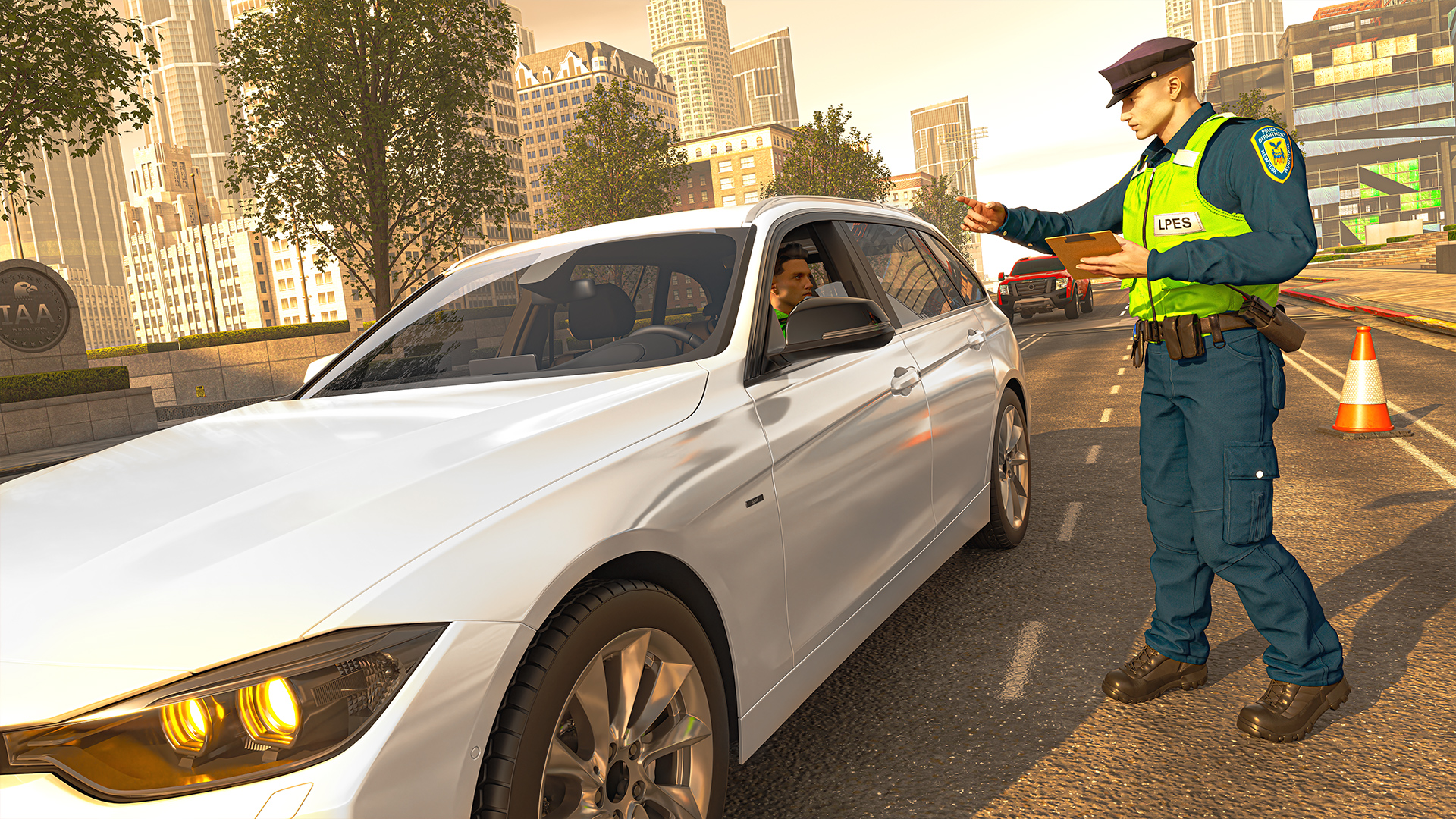 اسکرین شات 1 بازی Traffic Cop Simulator Police