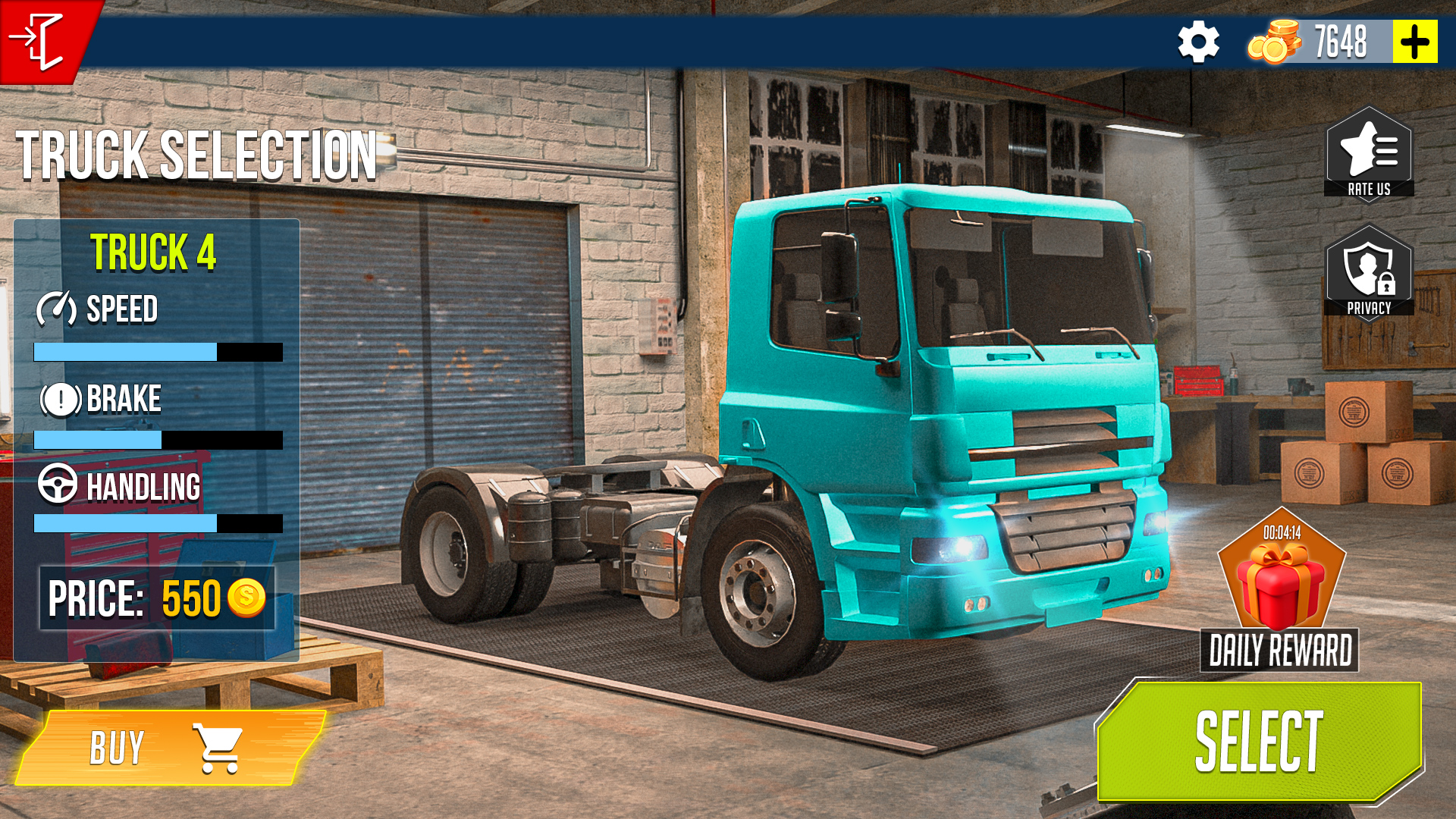 اسکرین شات 3 بازی Truck Simulator: Truck Games