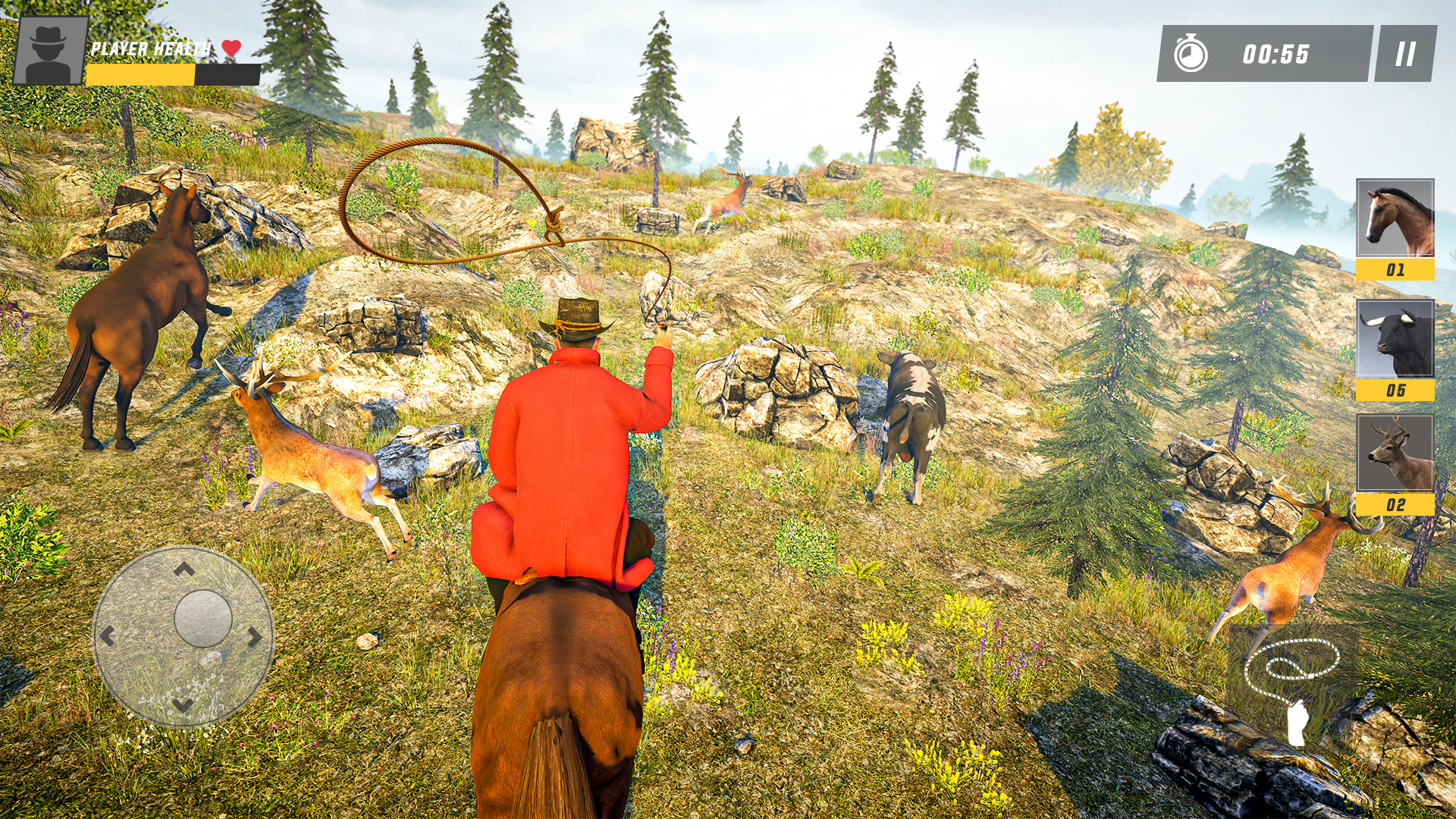 اسکرین شات 2 بازی West Cowboy Rodeo Rider Safari