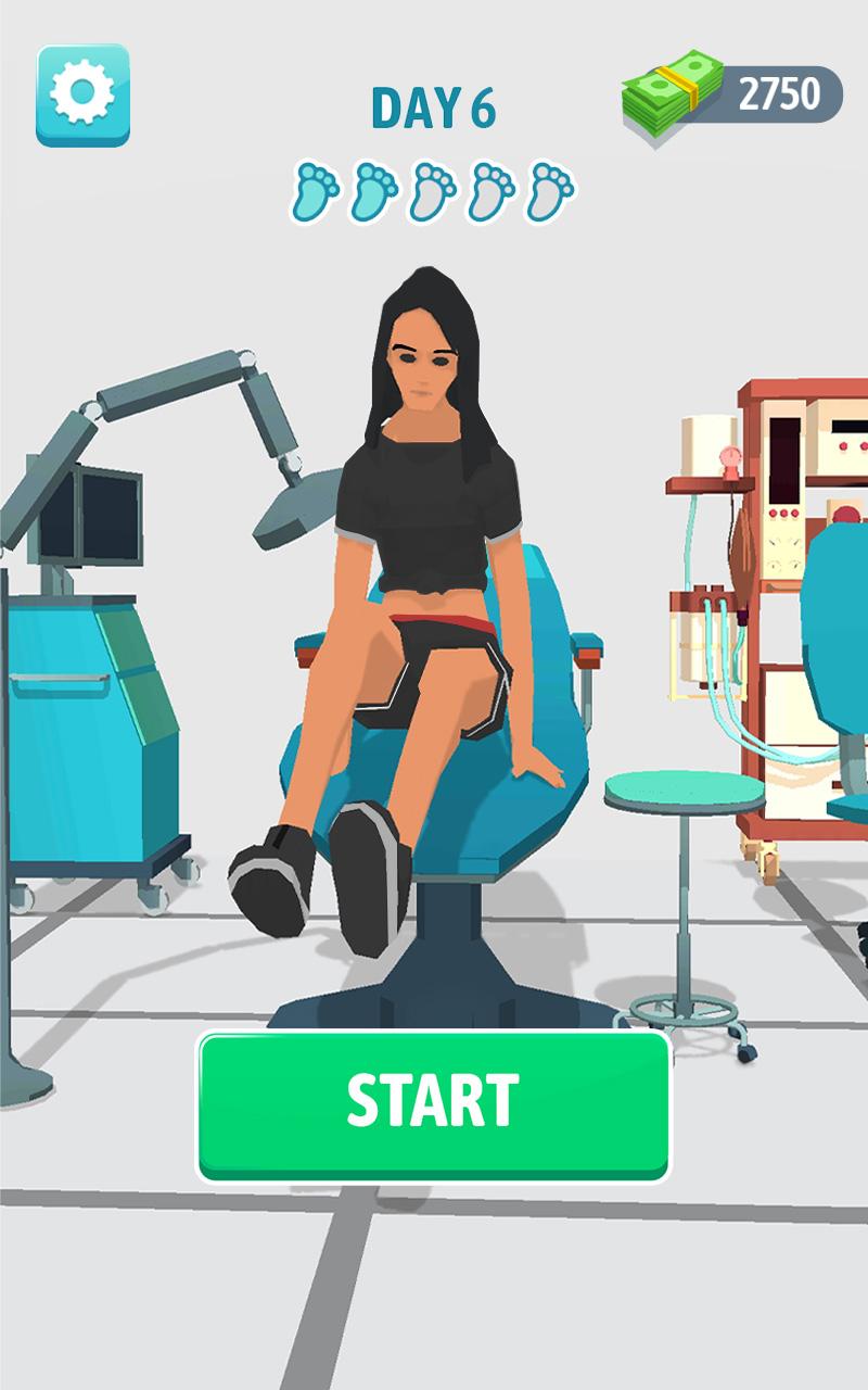 اسکرین شات 1 بازی Foot Clinic - ASMR Feet Care