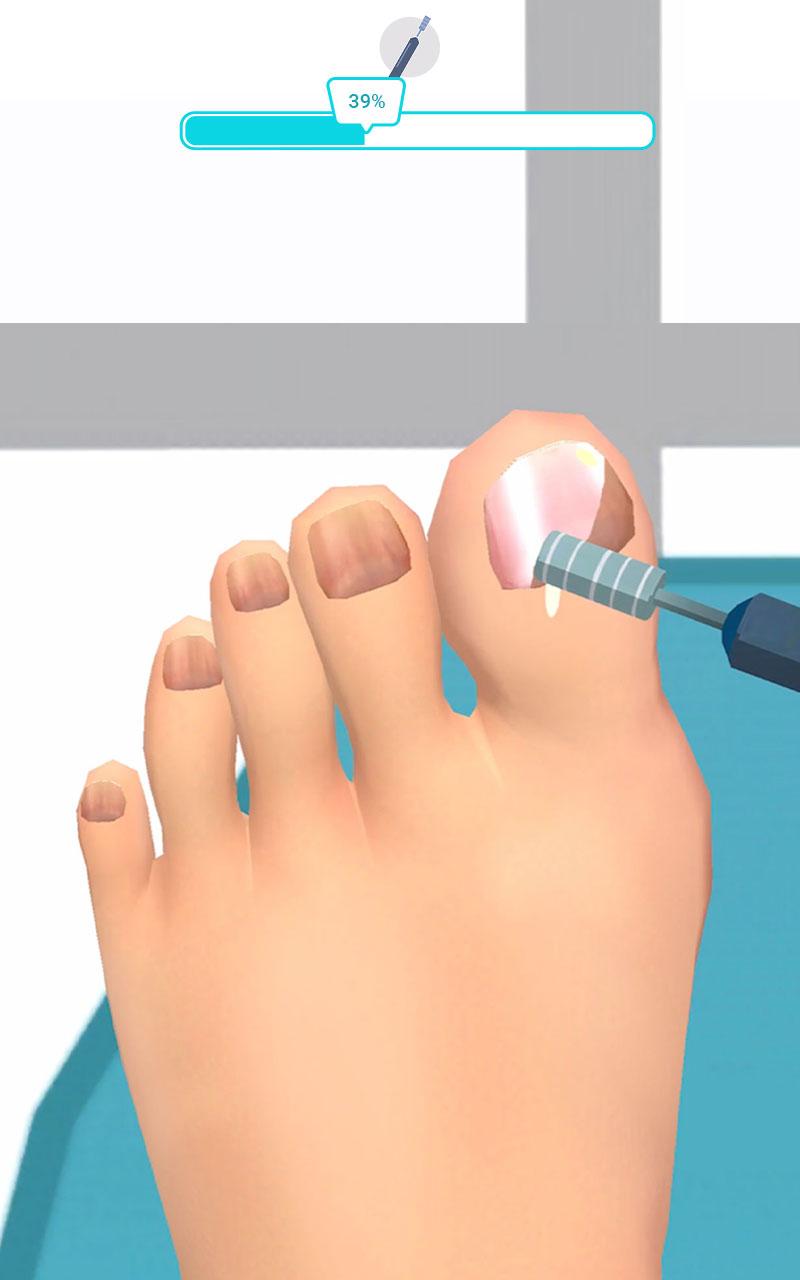 اسکرین شات 5 بازی Foot Clinic - ASMR Feet Care