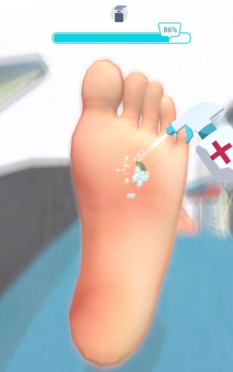 اسکرین شات 8 بازی Foot Clinic - ASMR Feet Care