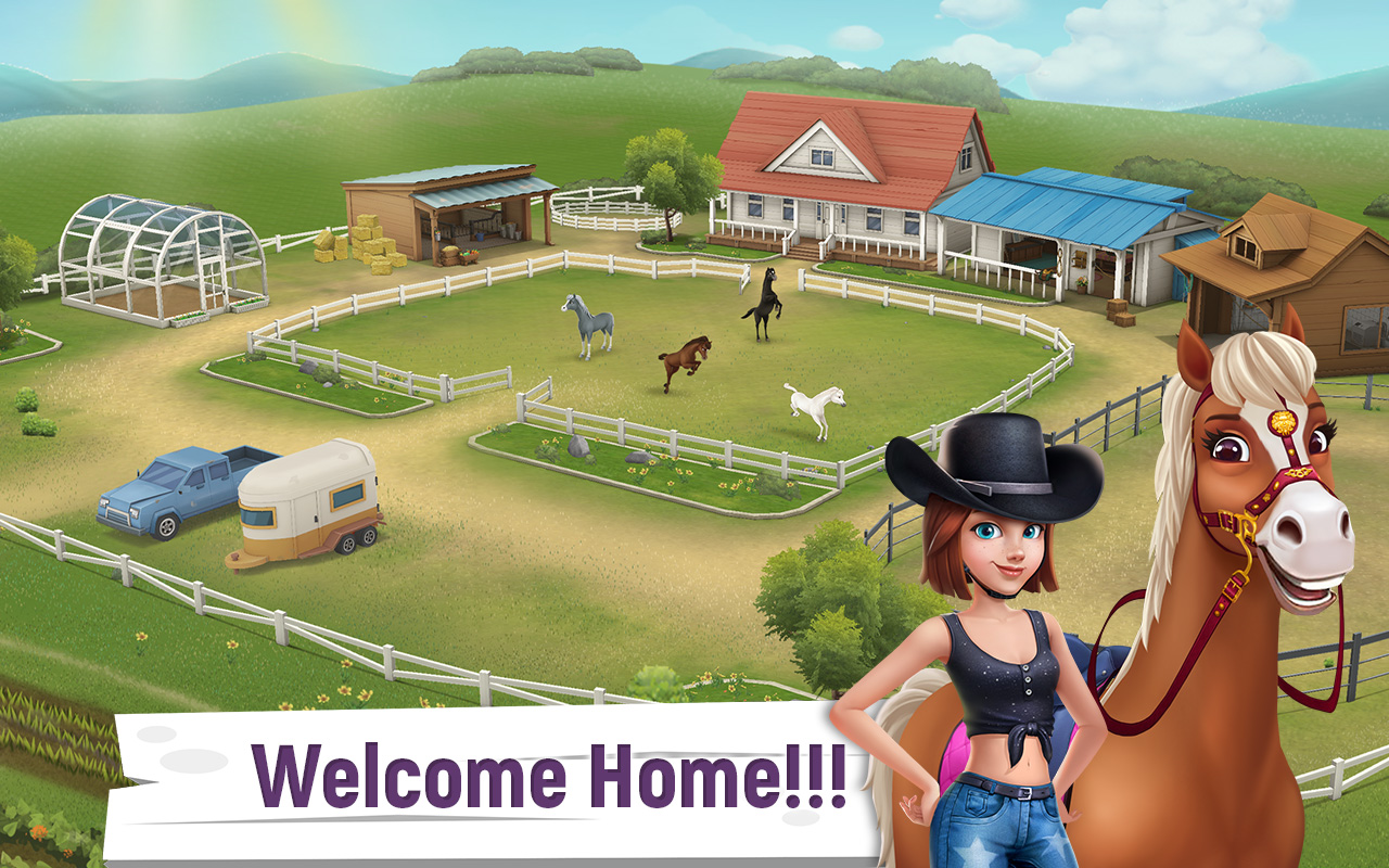 اسکرین شات 1 بازی My Horse Stories