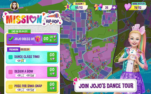 اسکرین شات 6 بازی JoJo Siwa - Live to Dance