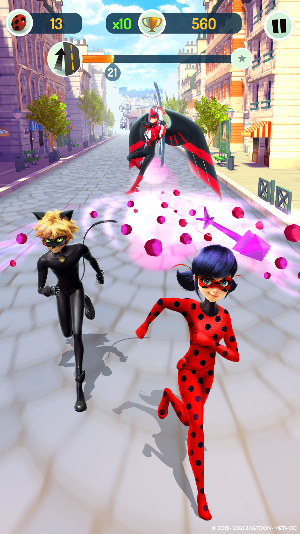 اسکرین شات 5 بازی بازی دختر کفشدوزکی (Miraculous Ladybug & Cat Noir)