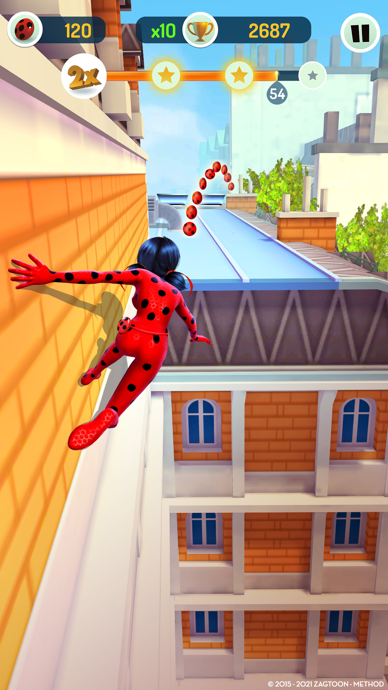 اسکرین شات 2 بازی بازی دختر کفشدوزکی (Miraculous Ladybug & Cat Noir)