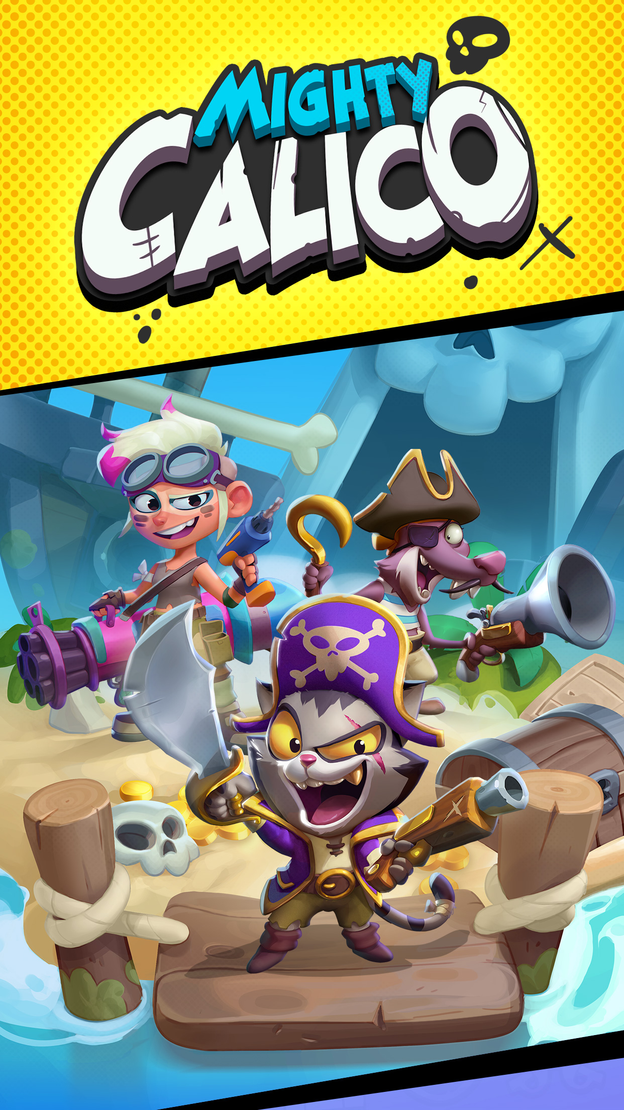 اسکرین شات 1 بازی Mighty Calico